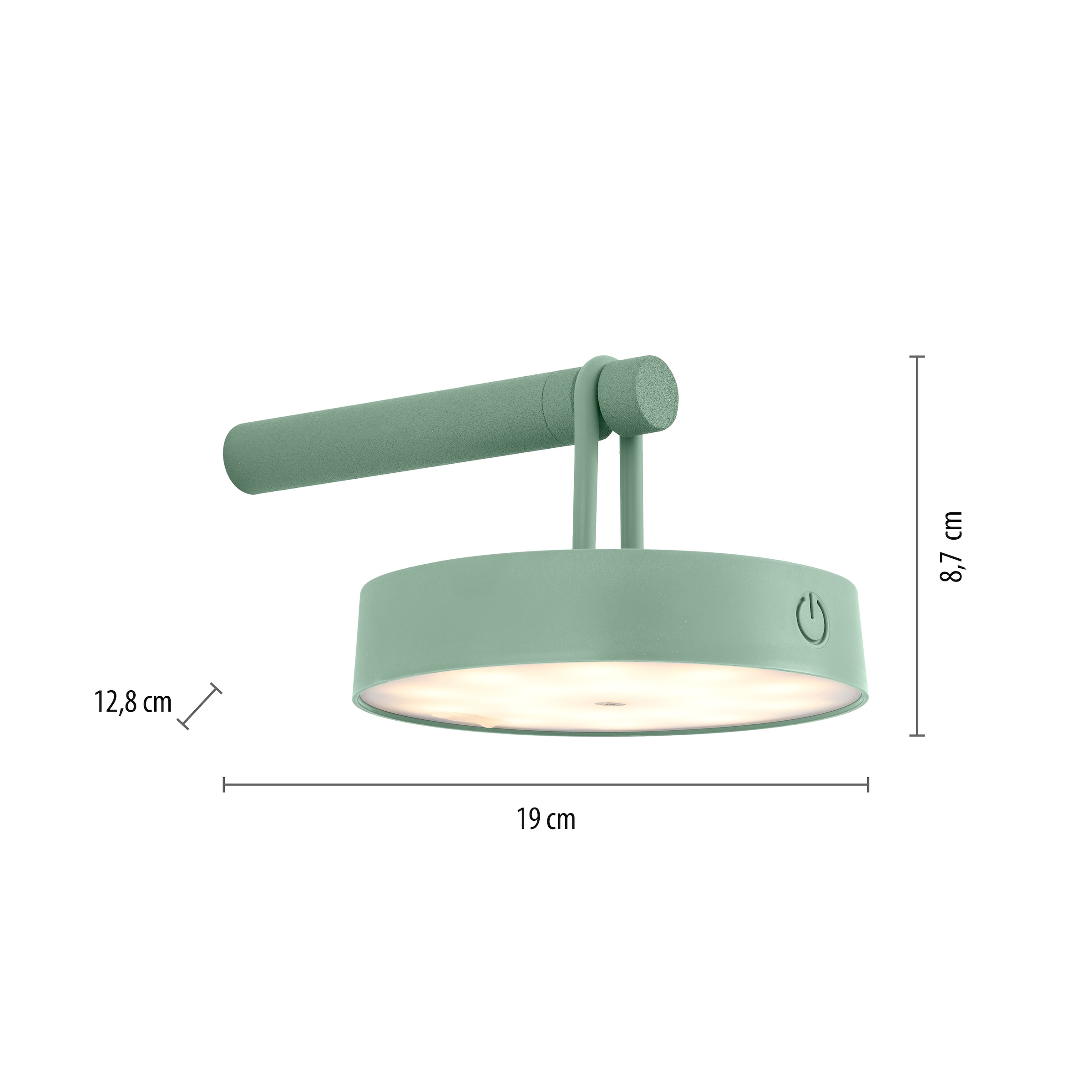 JUST LIGHT Wandleuchte »ARMA«, 1 flammig, Leuchtmittel LED-Modul | LED fest integriert, Akkuleuchte