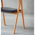 Hammel Furniture Holzstuhl »Findahl by Hammel Mette«, (Set), 2 St., Leder, aus massiver, geölter Eiche, mit Sitz und Rückenpolster aus Leder