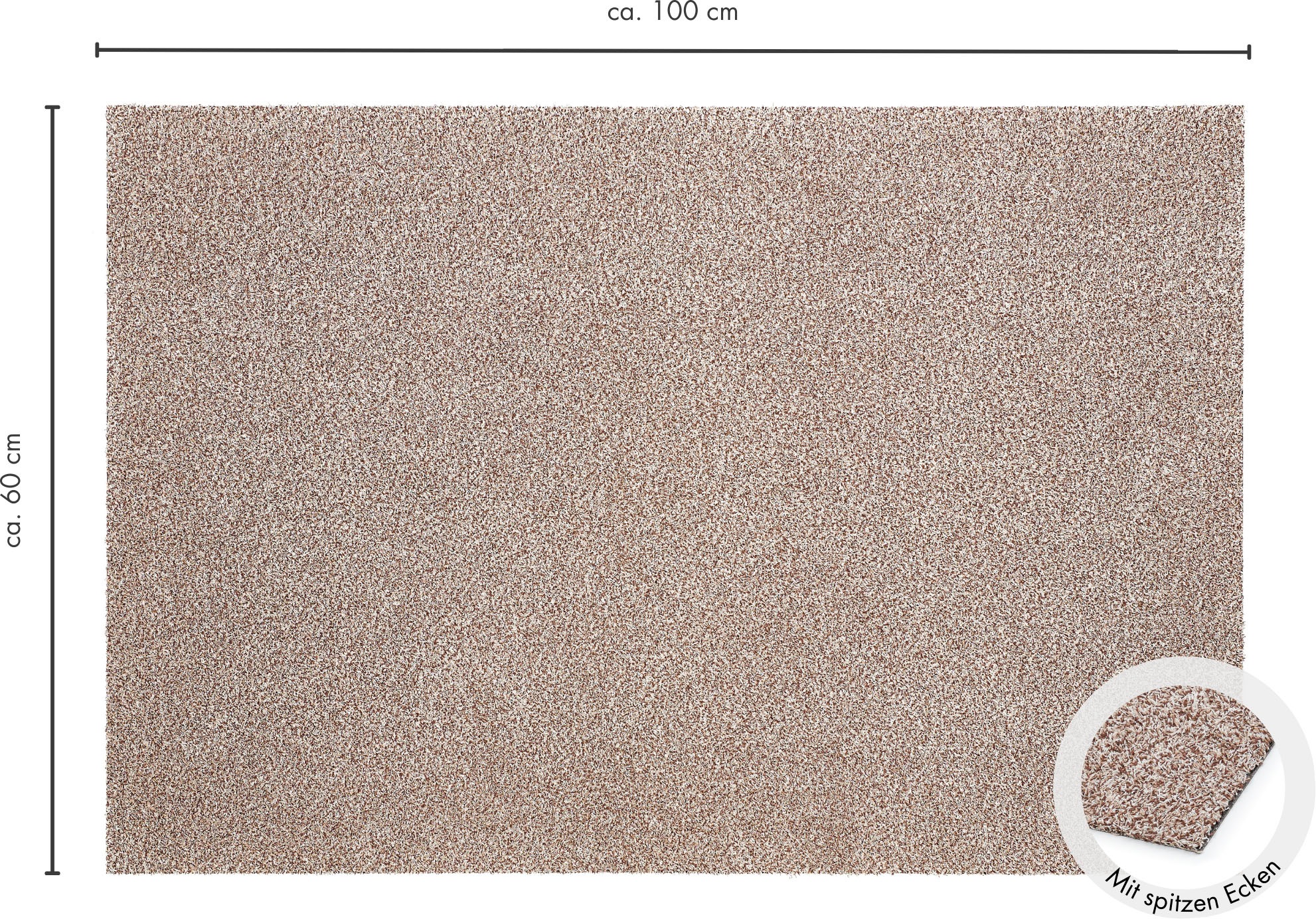 Andiamo Fußmatte »Samson, Made in Netherlands«, rechteckig, 6 mm Höhe, Schm günstig online kaufen