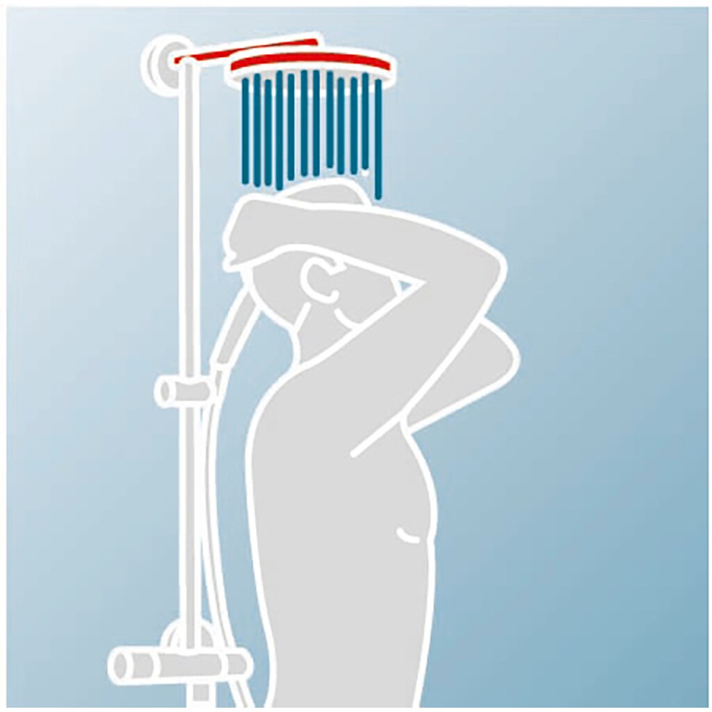 Schulte Duschsystem »Classic«, mit Thermostat und Kopfbrause