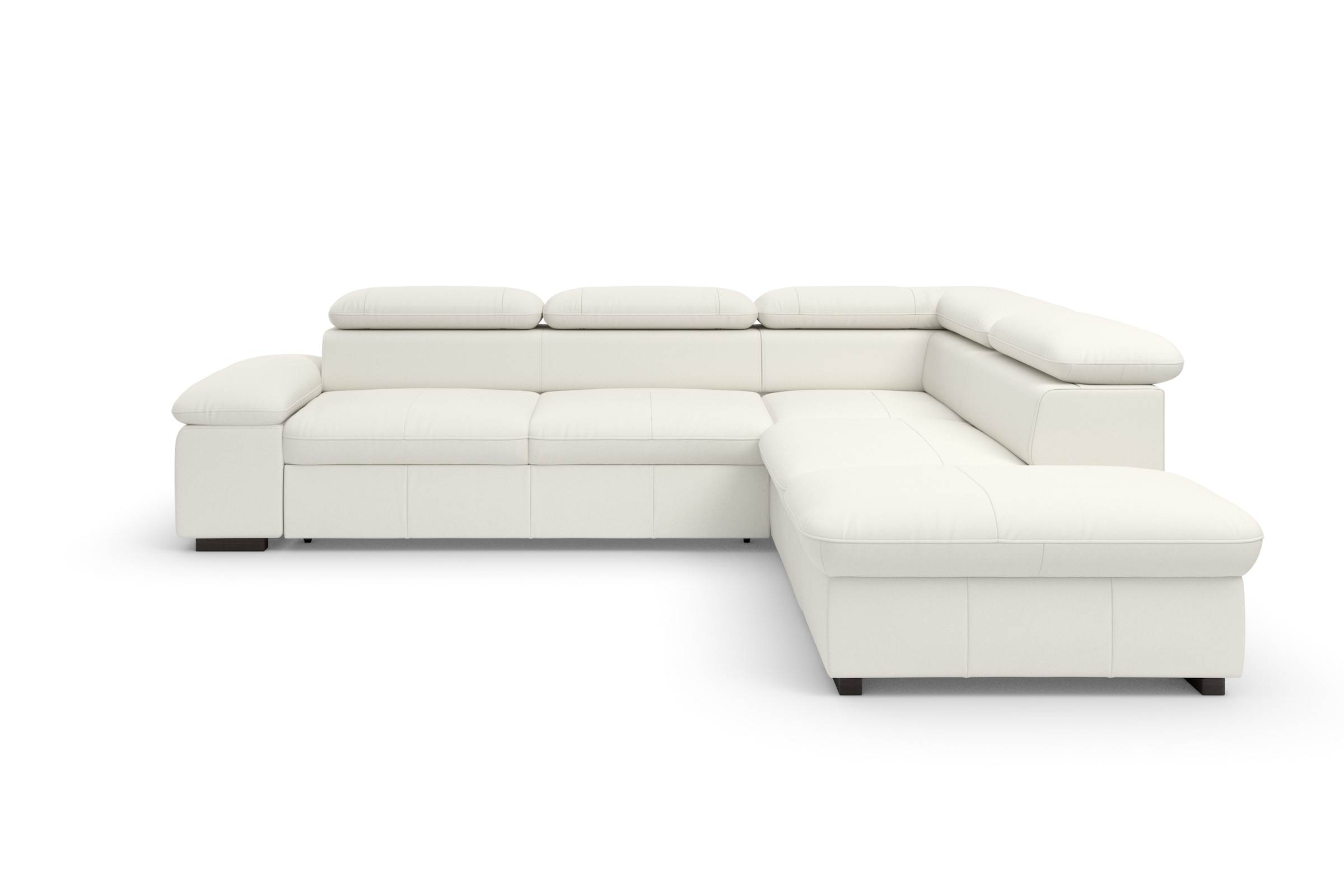 Home affaire Ecksofa »Alberto L-Form«, mit Kopfteilverstellung, wahlweise mit Bettfunktion
