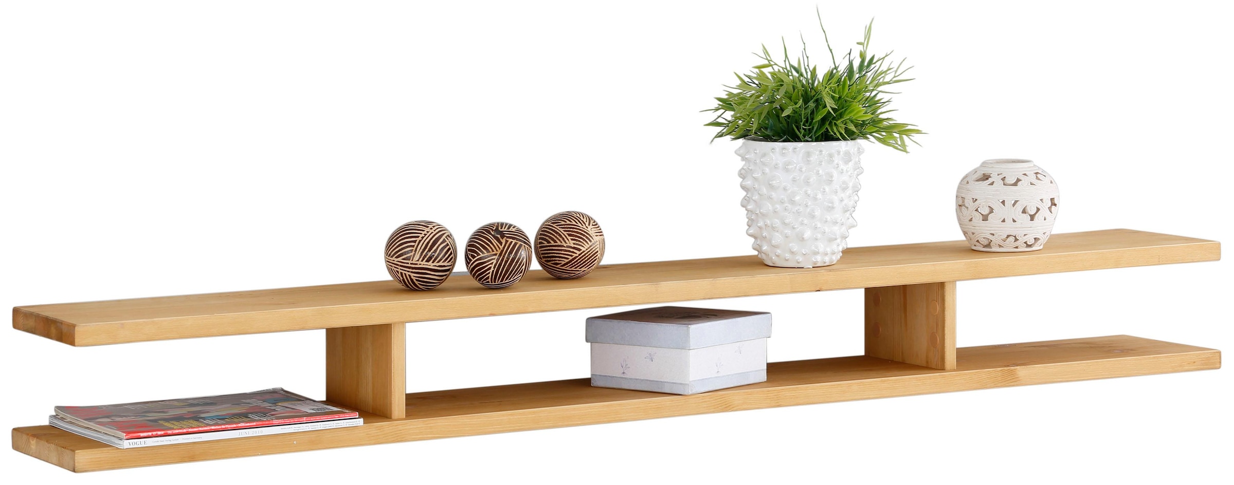 Home affaire Wandregal, Breite 148 cm, aus masiver Kiefer, FSC® günstig online kaufen
