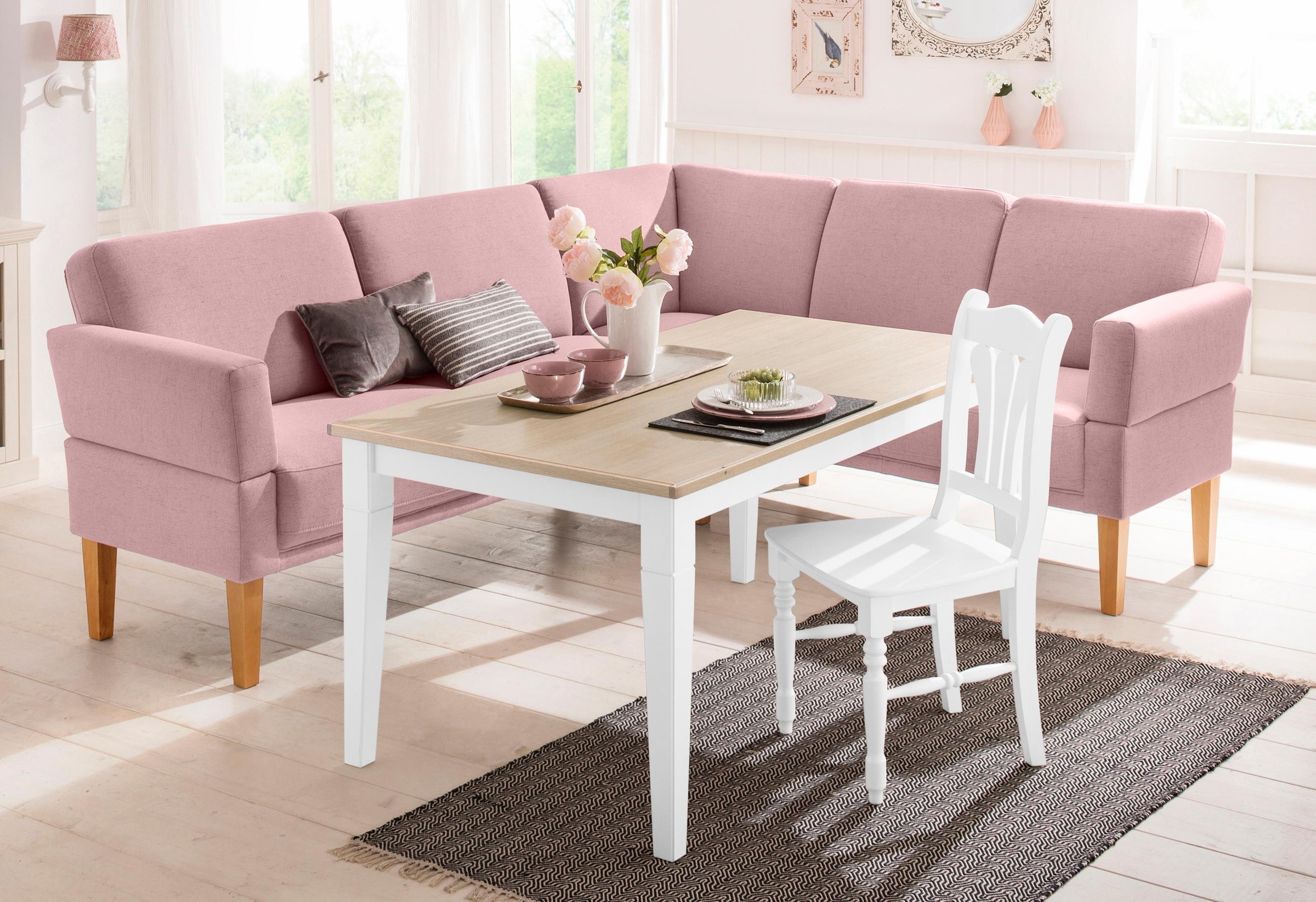 Home affaire Eckbank "Fehmarn" wahlweise langer Schenkel links oder rechts günstig online kaufen