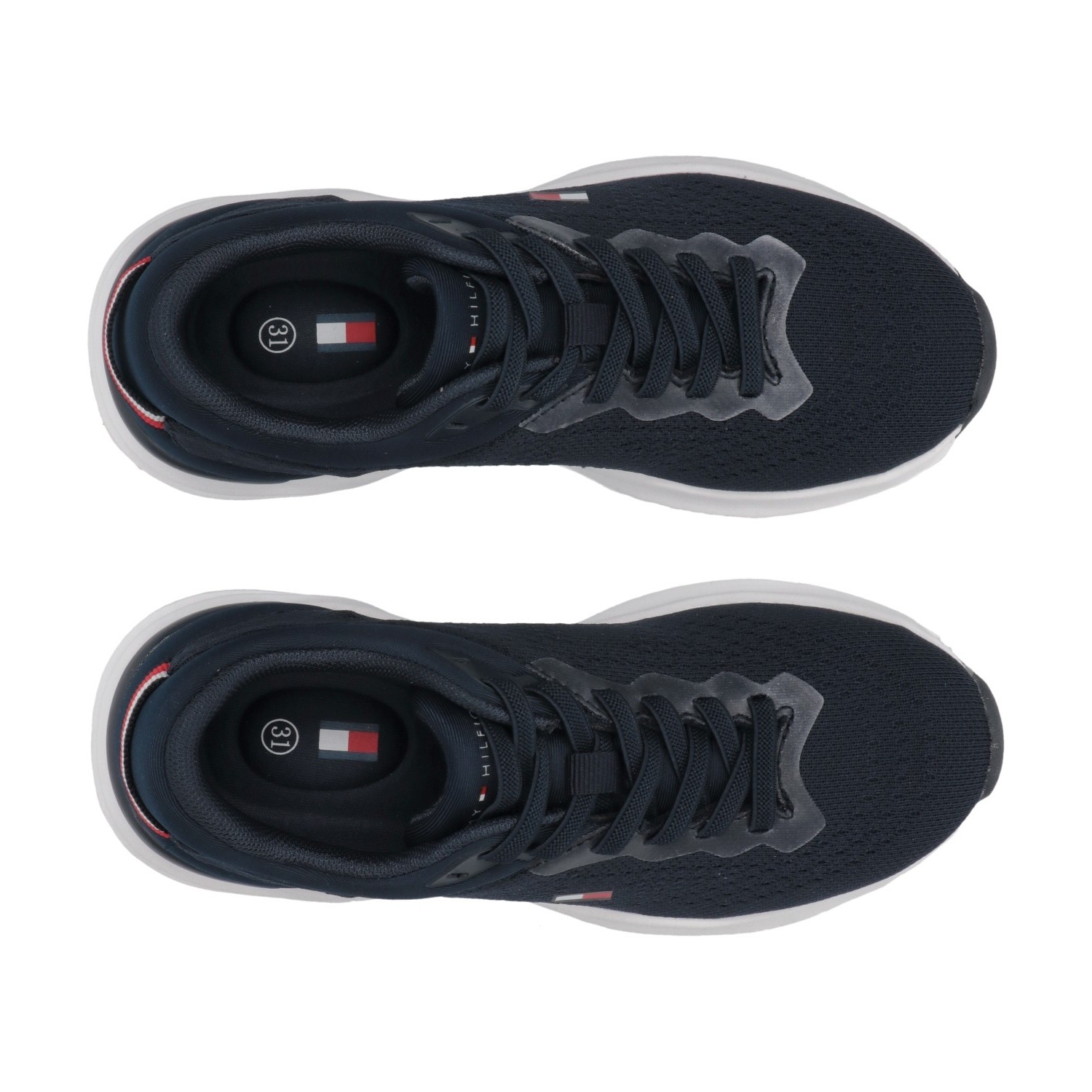 Tommy Hilfiger Sneaker, Schnürschuh, Freizeitschuh mit Logoflag