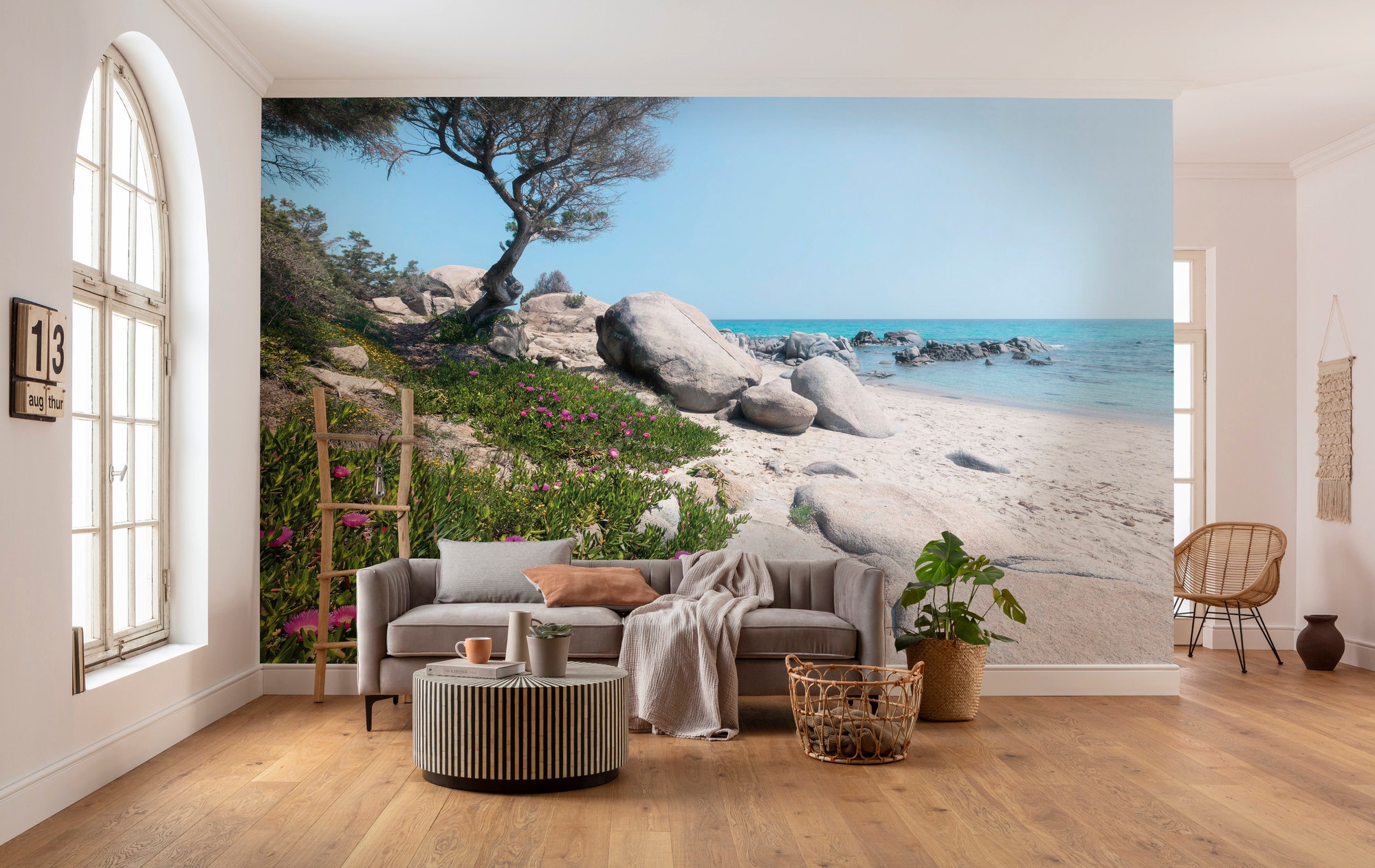 Komar Vliestapete »Digitaldruck Vlies - Mediterrane Träume - Größe 450 x 280 cm«, bedruckt, Wohnzimmer, Schlafzimmer