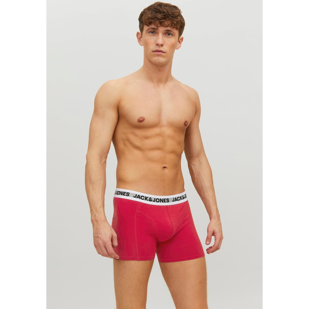 Jack & Jones Boxershorts »JACRIKKI TRUNKS 3 PACK«, (Packung, 3 St.)