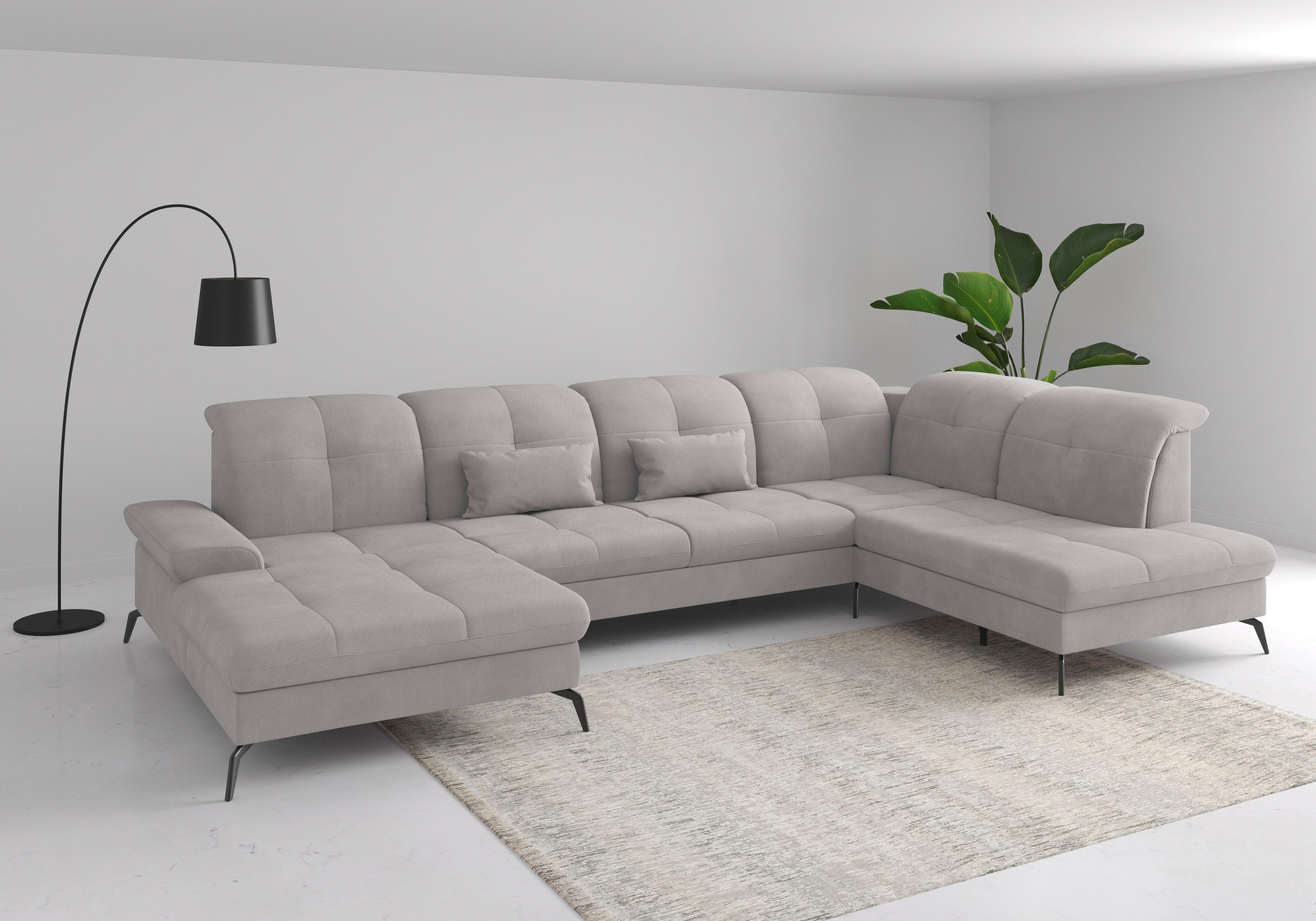 sit&more Wohnlandschaft »Amica«, inkl Sitztiefenverstellung und Armteilvers günstig online kaufen