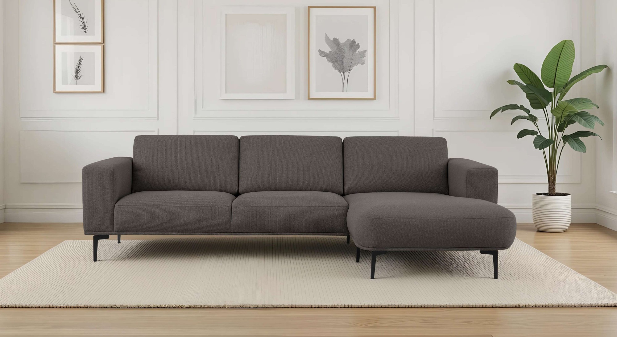 OTTO home Ecksofa »Lillith, 289 cm, L-Form, gemütlicher Sitzkomfort« Eckcou günstig online kaufen