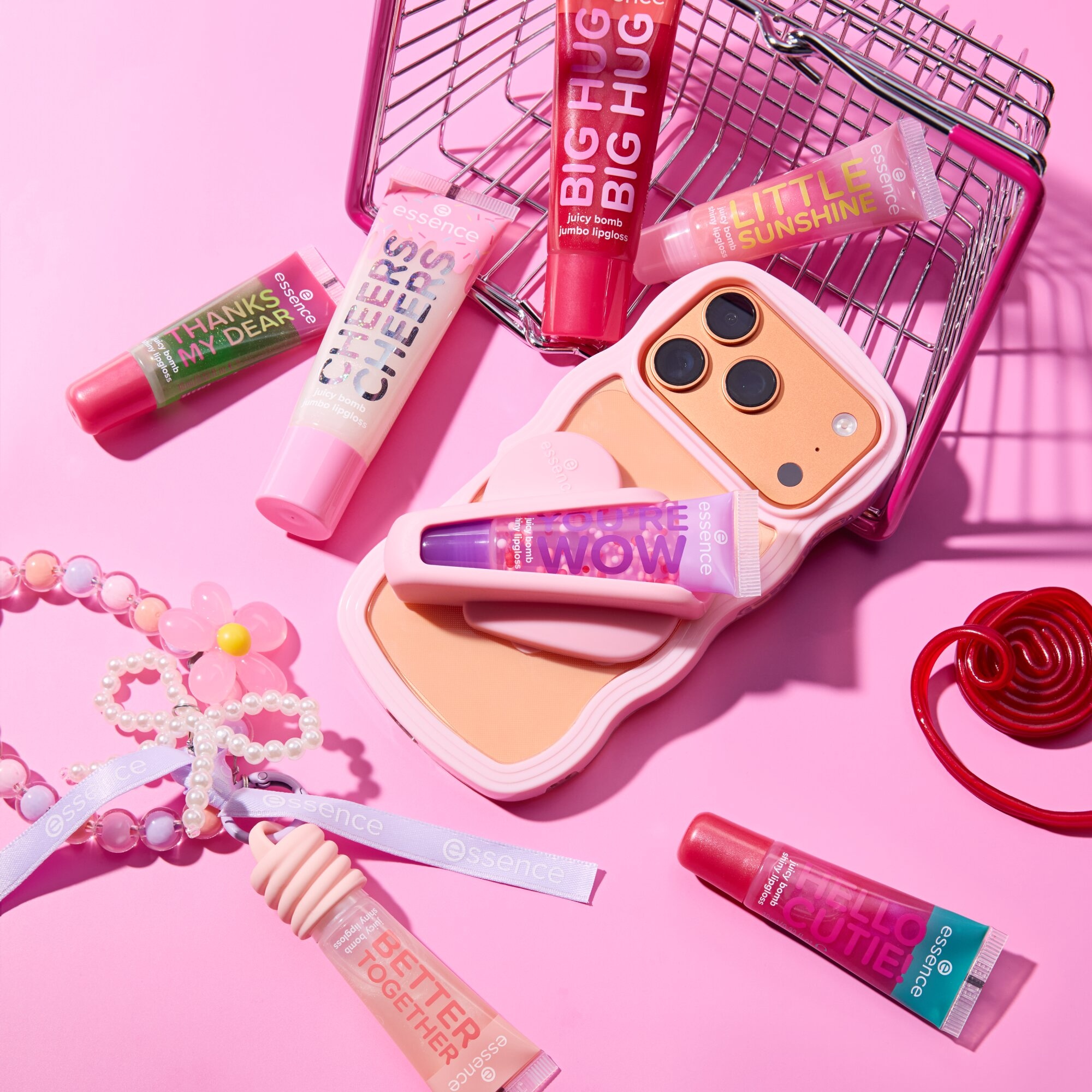 Essence Lipgloss »SAY IT WITH JUICY CHEERS juicy bomb jumbo lipgloss«