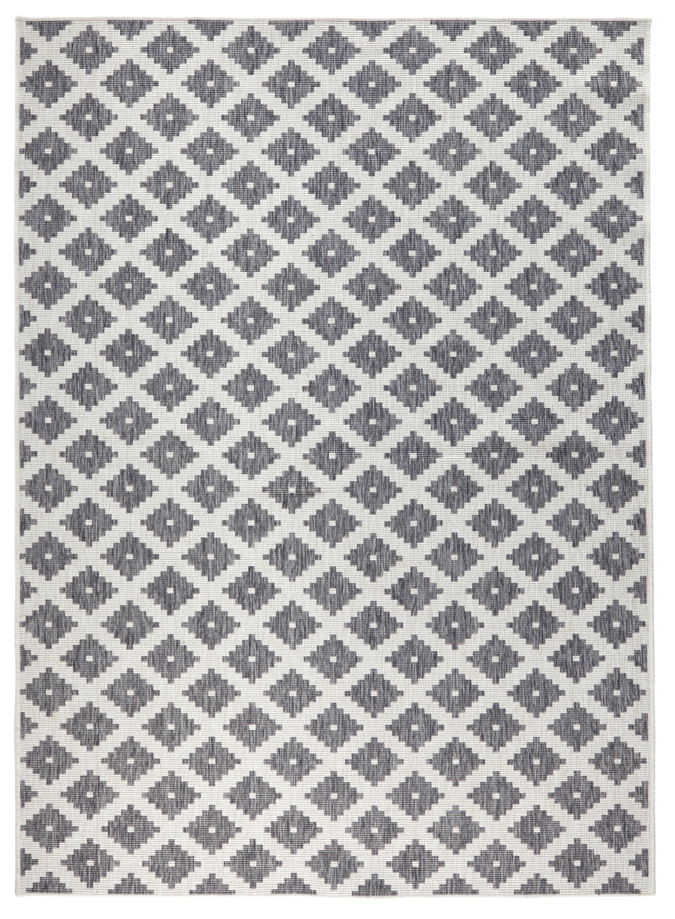 NORTHRUGS Teppich »Nizza Wendeteppich«, rechteckig, 5 mm Höhe, In-& Outdoor, Wetterfest, Balkon, Läufer, Wohnzimmer, Wasserfest