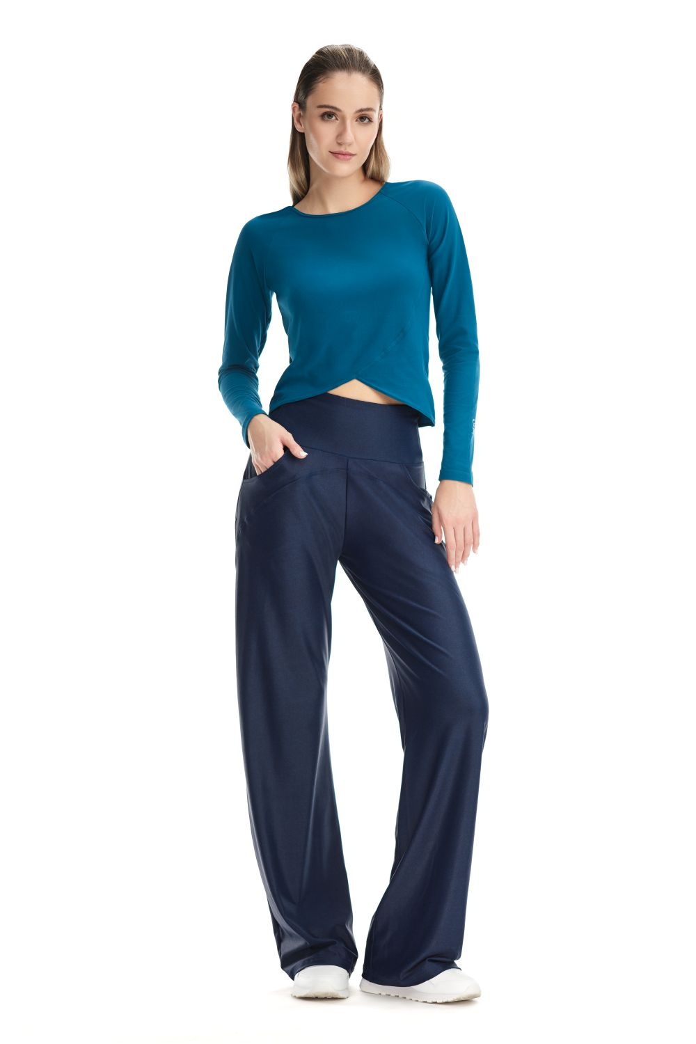 Winshape Sporthose »Functional Comfort Wide Leg Pants CUL105C«  mit Patchwork-Print