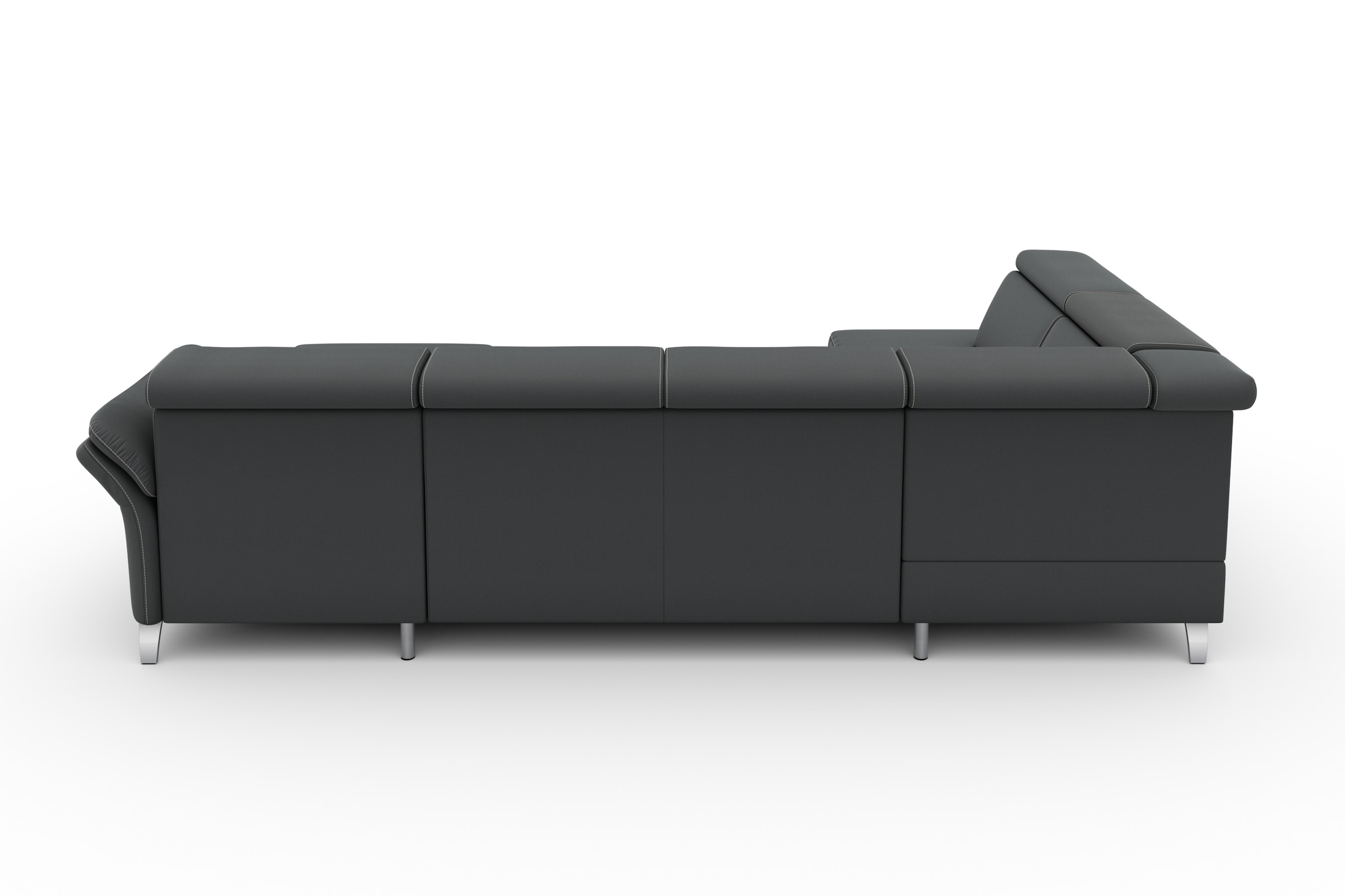 sit&more Wohnlandschaft »Vincenzo U-Form« inklusive Kopfteilverstellung, wahlweise mit Bettfunktion, Bettkasten