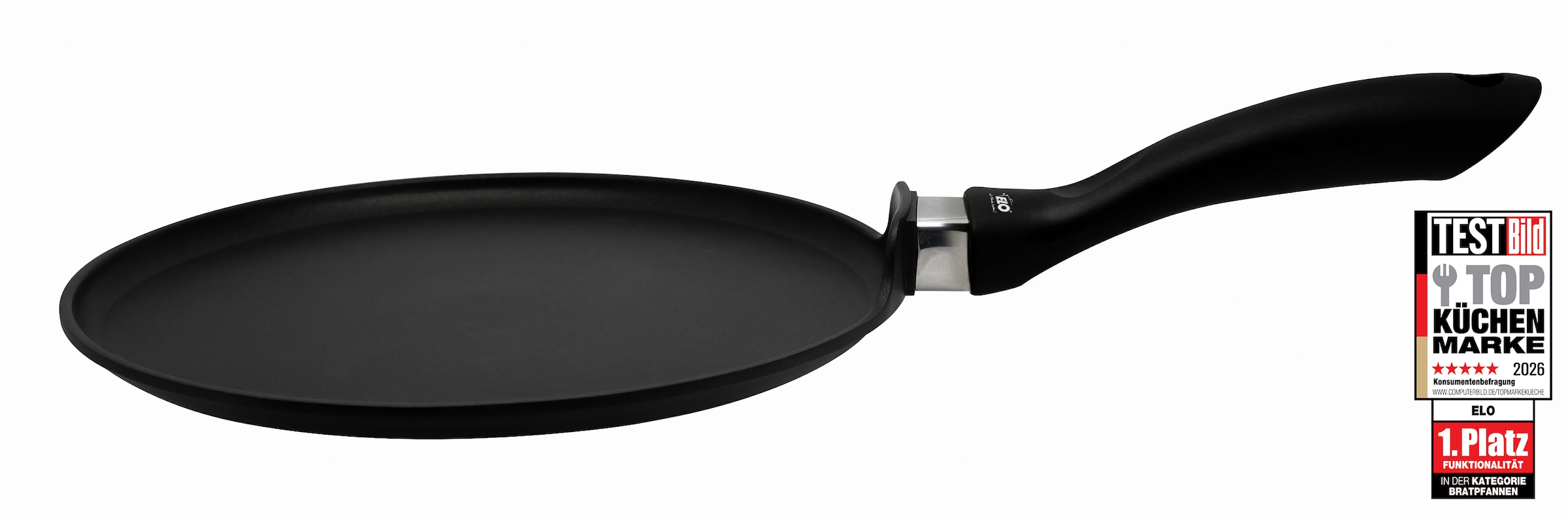 Elo Crêpepfanne »Alucast 28cm« Aluminiumguss 1 Stk. tlg. Induktion, Ø 28 cm