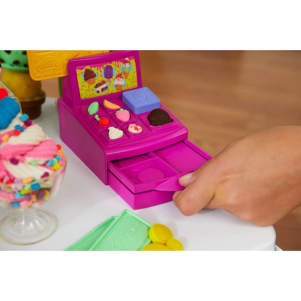 Hasbro Knete »Play-Doh Großer Eiswagen«, Höhe ca. 95 cm, mit Musik und Soundeffekten