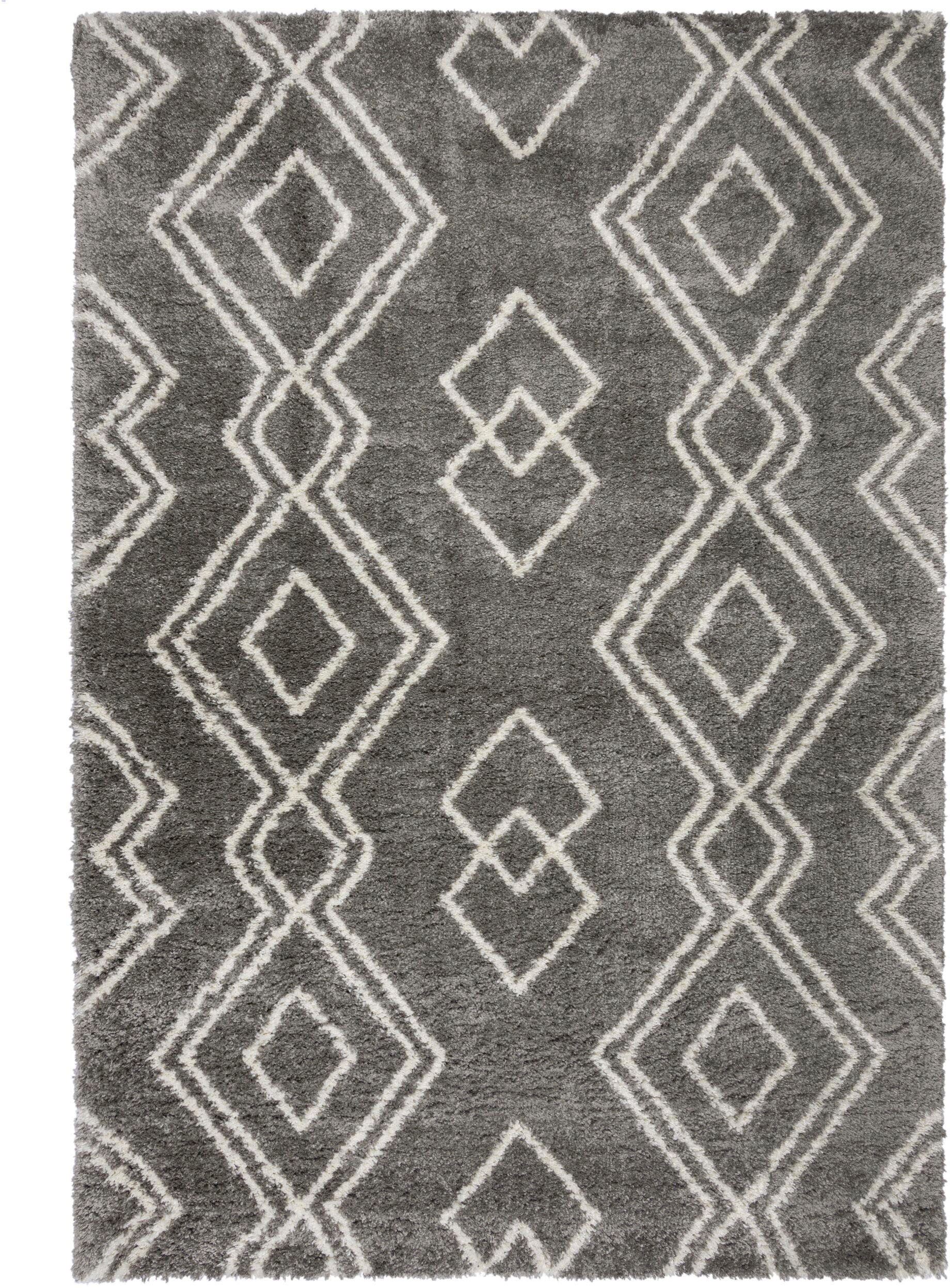 FLAIR RUGS Hochflor-Teppich »ATLAS«, rechteckig, 40 mm Höhe, Berber Teppich
