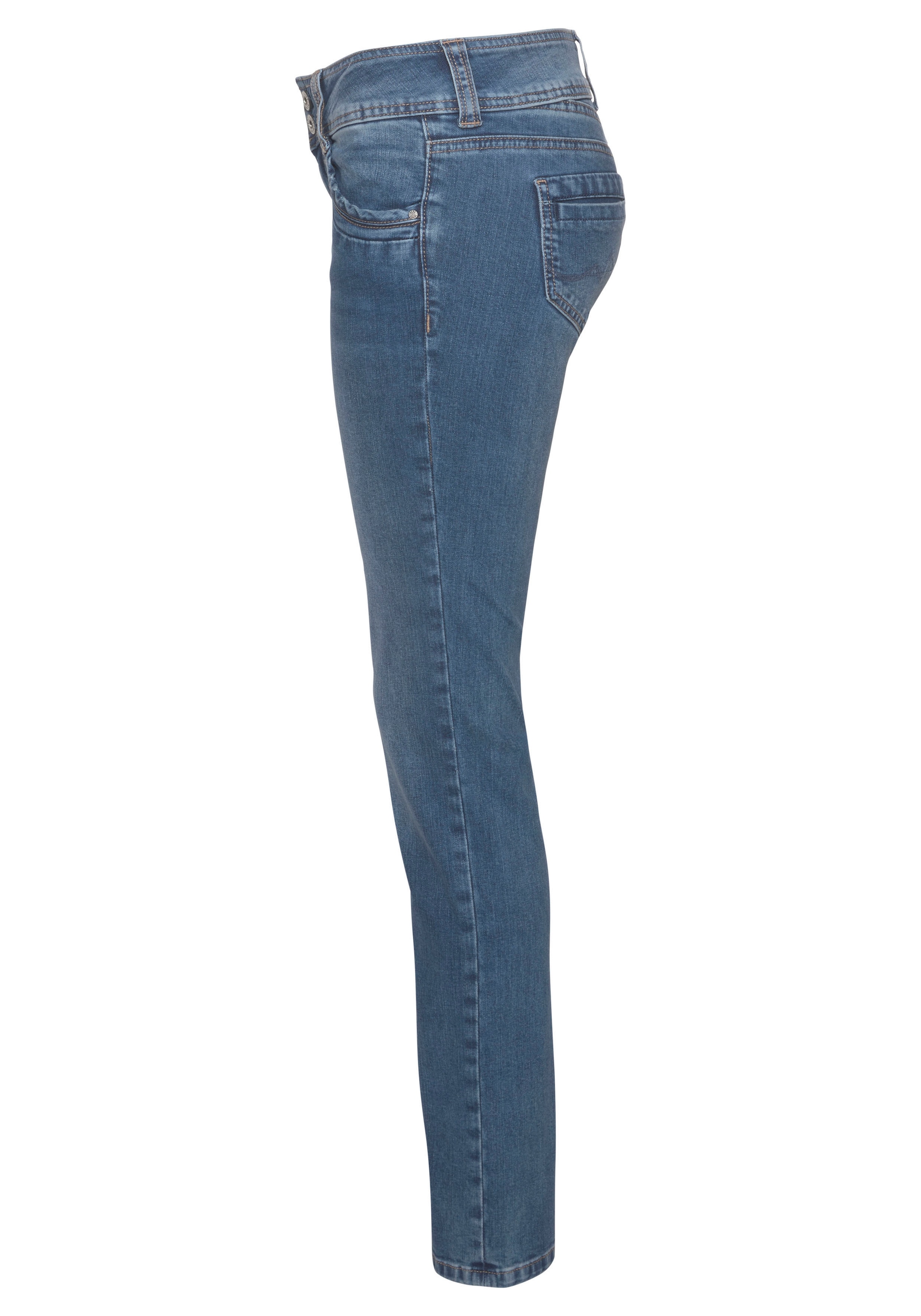 Pepe Jeans Straight-Jeans »GEN«, in schöner Qualtät mit geradem Bein und Doppel-Knopf-Bund