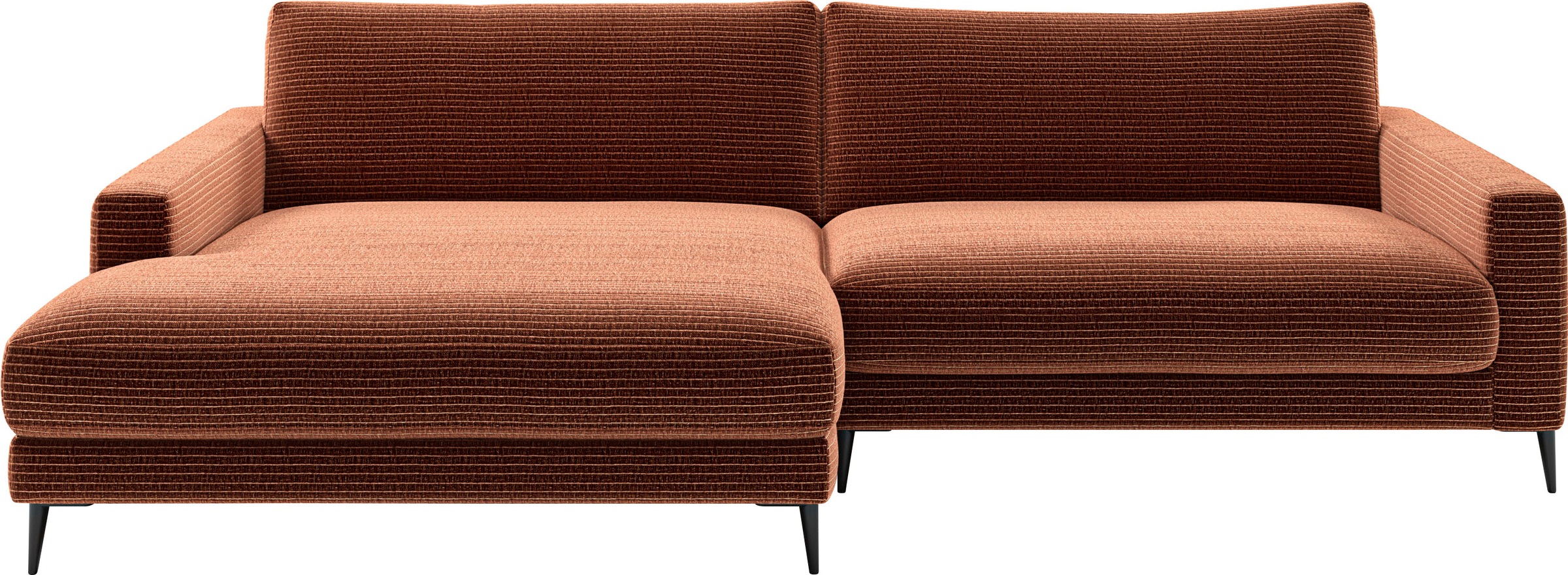 Home affaire Ecksofa »Downtown, B/T/H: 272/190/84 cm L-Form« weicher Sitzko günstig online kaufen