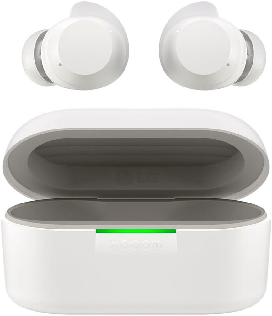 LG Kopfhörer »xboom Buds«, Bluetooth, Active Noise Cancelling (ANC), In-Ear-Kopfhörer mit ANC, Signature Sound und Graphen Treiber