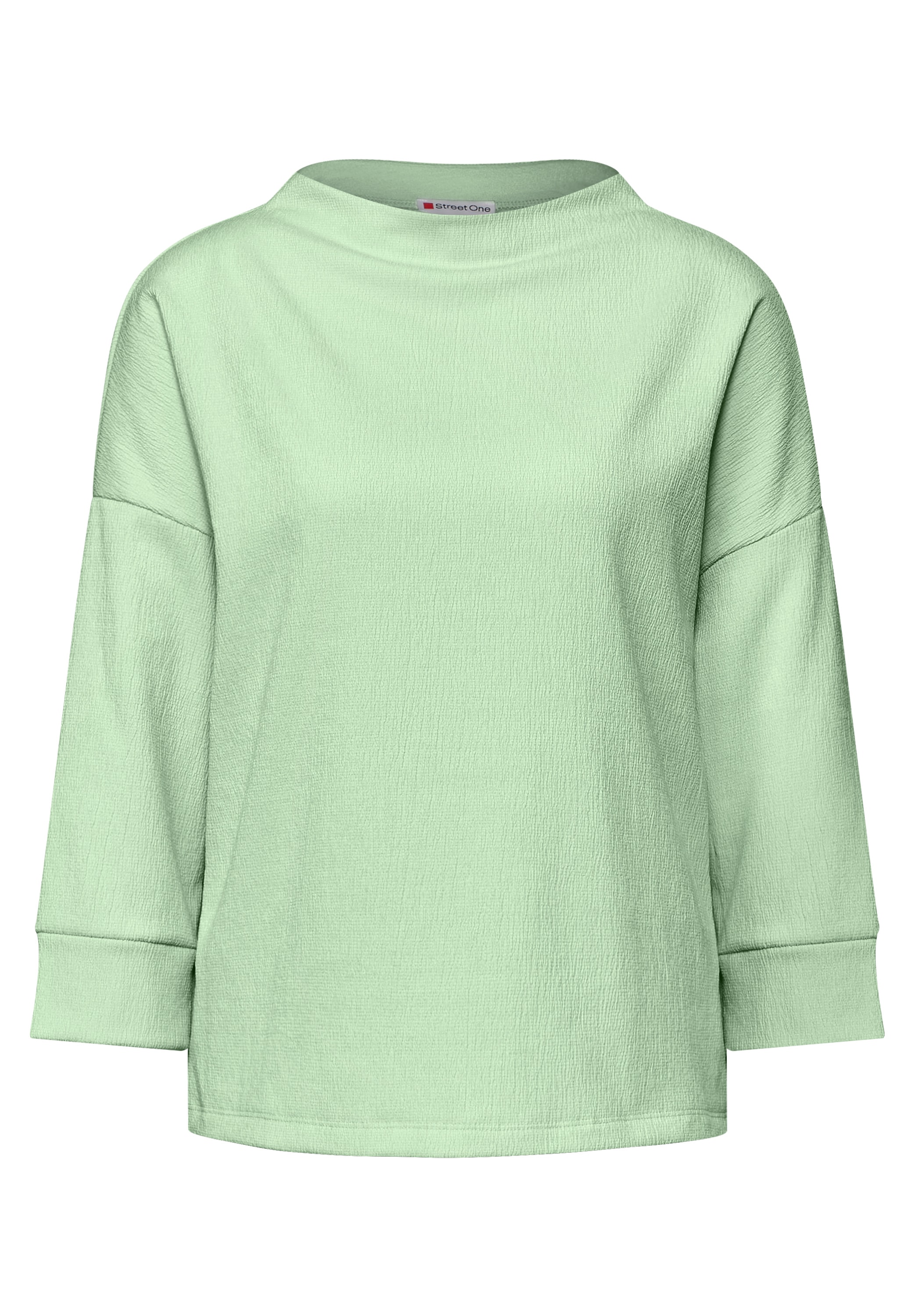 STREET ONE 3/4-Arm-Shirt, mit Struktur