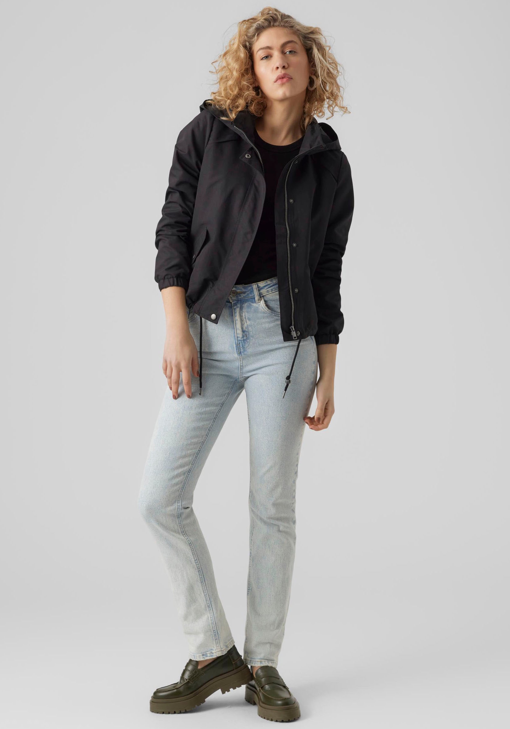 Vero Moda Parka »VMZOA SHORT PARKA NOOS«, mit Kapuze, mit Kapuze