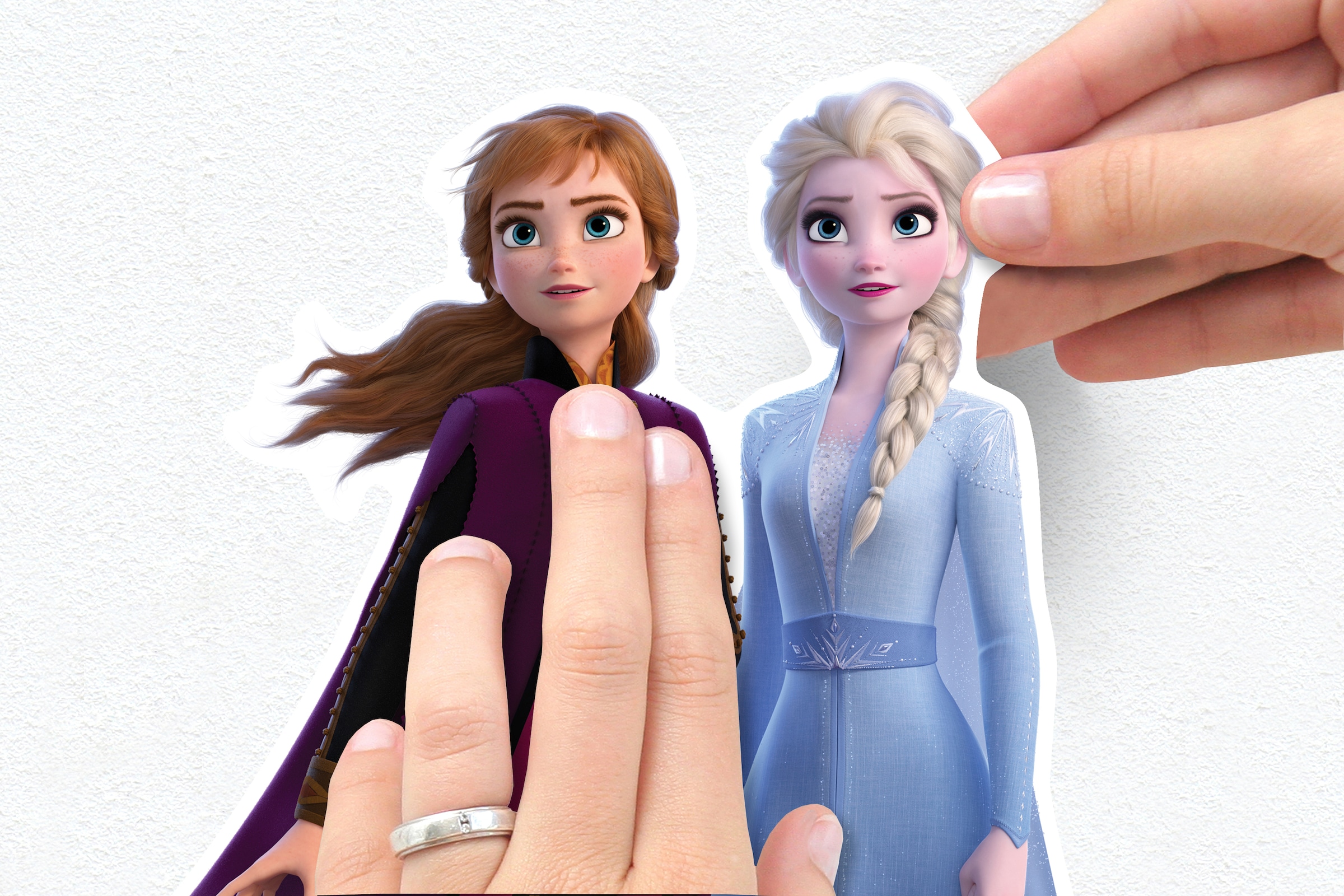 Komar Wandtattoo »Frozen 2 - Believe in the Journey - Größe 50 x 70 cm«, (10 St.), selbstklebend, Wandsticker, Kinderzimmer