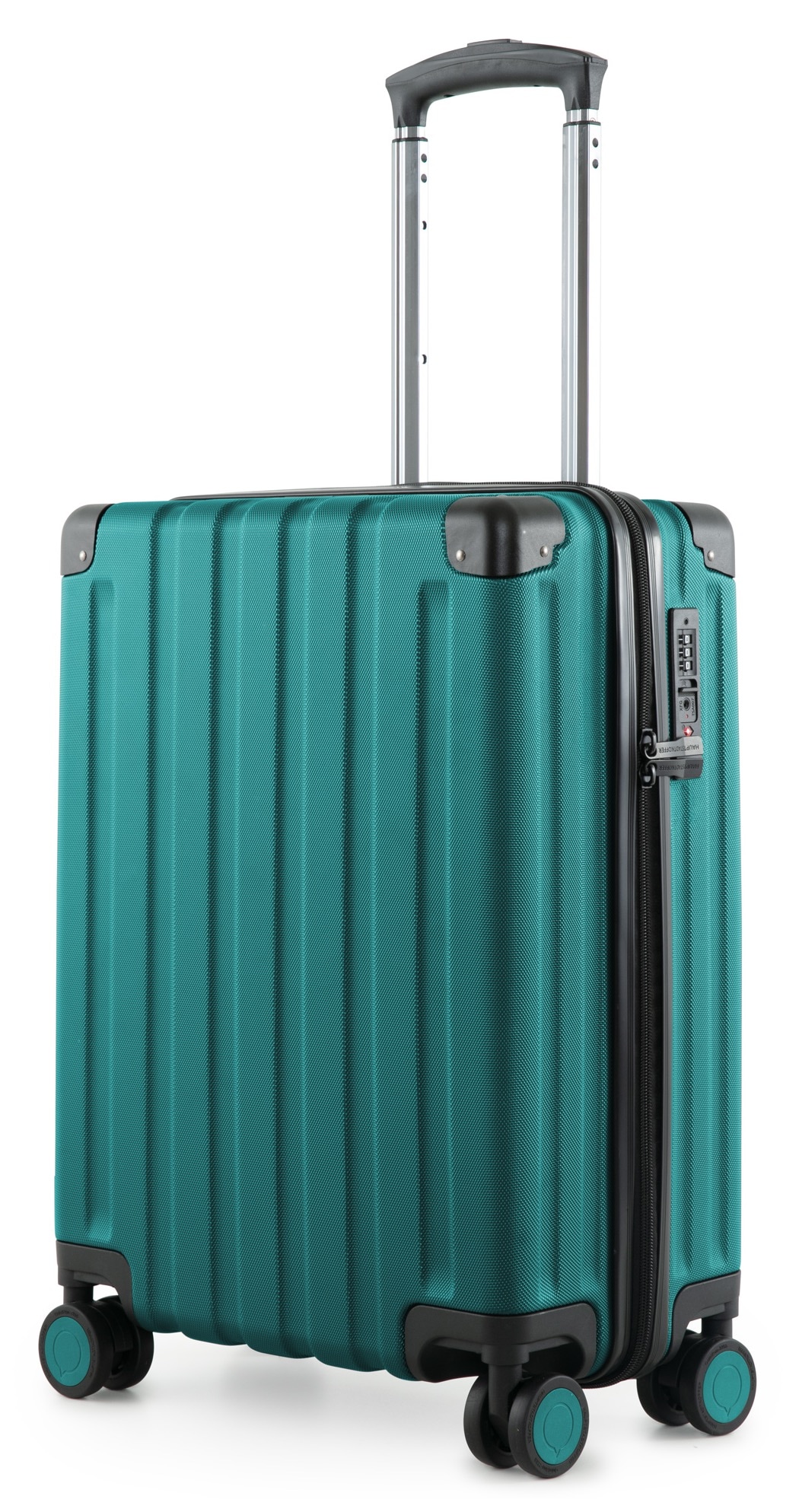 Hauptstadtkoffer Hartschalen-Trolley »Q-Damm, verschiedene Farben und Größen«, 4 Rollen, Hartschalenkoffer Reisekoffer Trolley mit TSA-Schloss