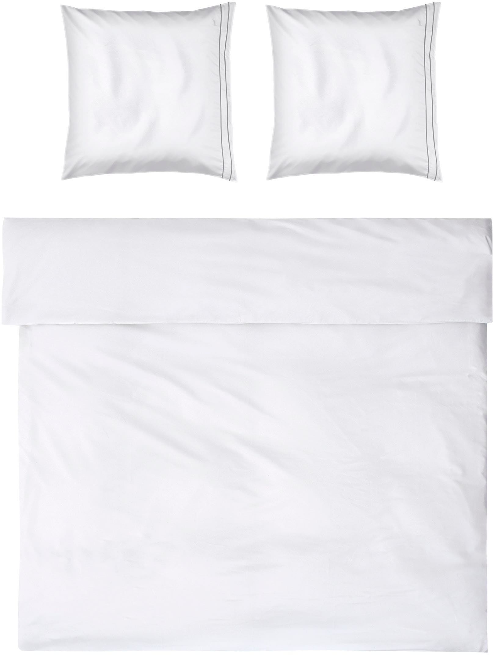 Möve Bettwäsche »Möve Noblesse Bettwäsche Set«, mit eleganten Biesen günstig online kaufen