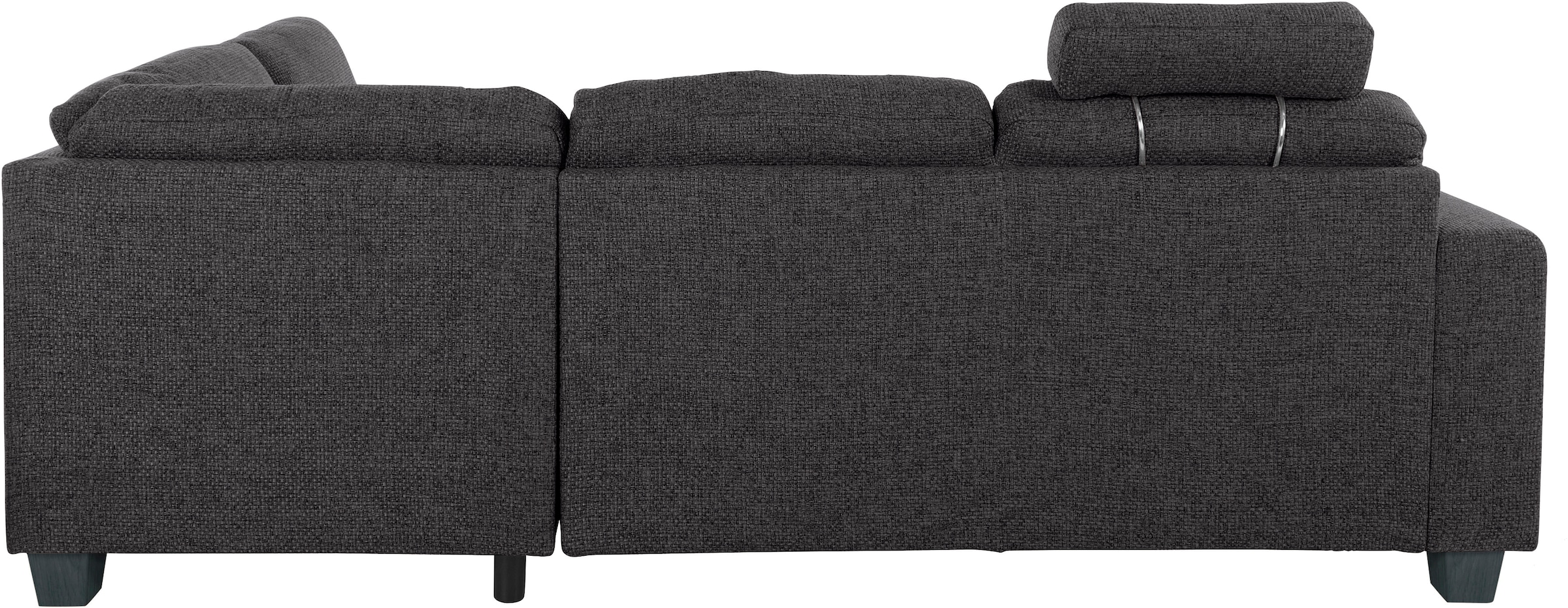 TRENDMANUFAKTUR Ecksofa »Chamber, zeitlos & elegant, bequem, L-Form«, inklusive einer Kopfstütze, wahlweise mit Schlaffunktion