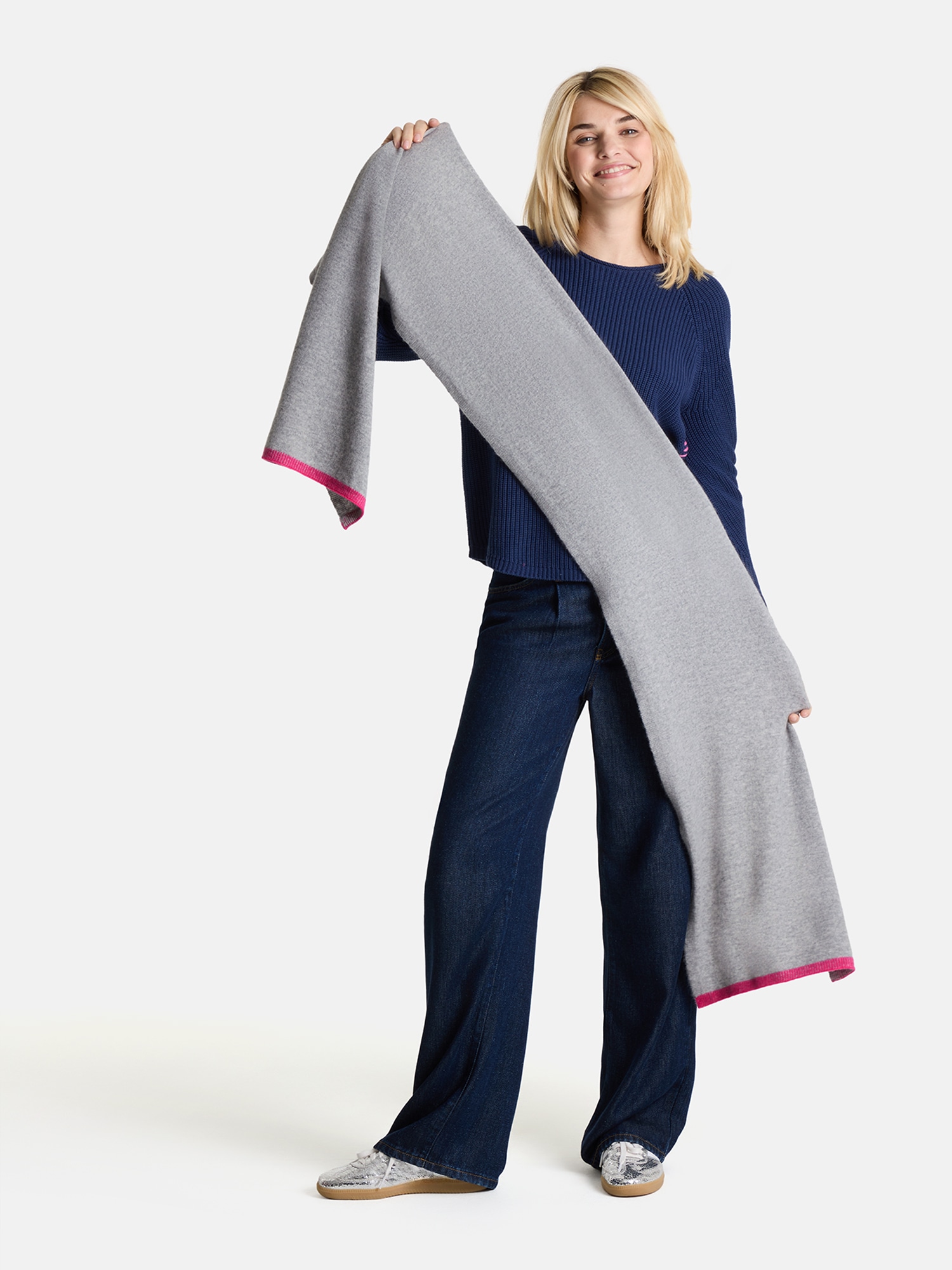 Lieblingsstück Schal »Damen-Strickschal« aus Wolle und Kaschmir