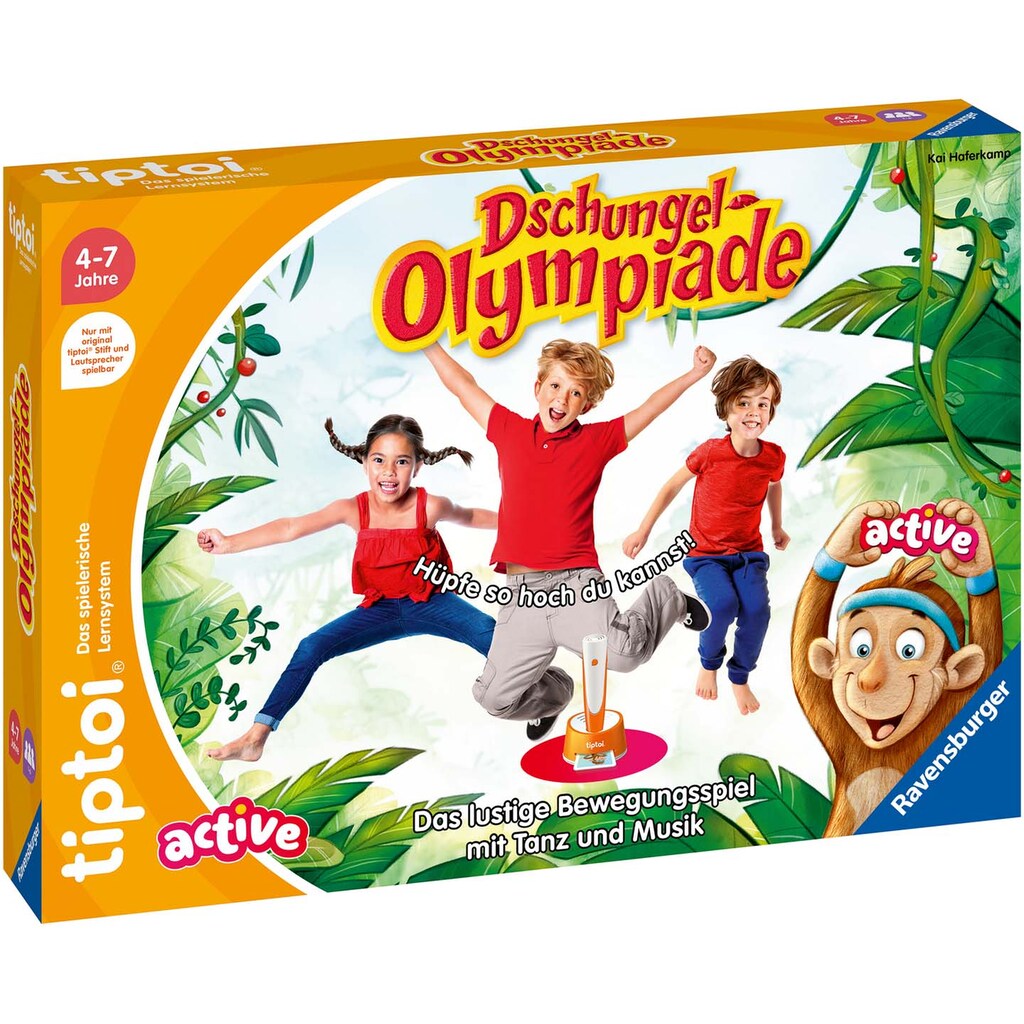 Ravensburger Spiel »tiptoi® ACTIVE Dschungel-Olympiade«