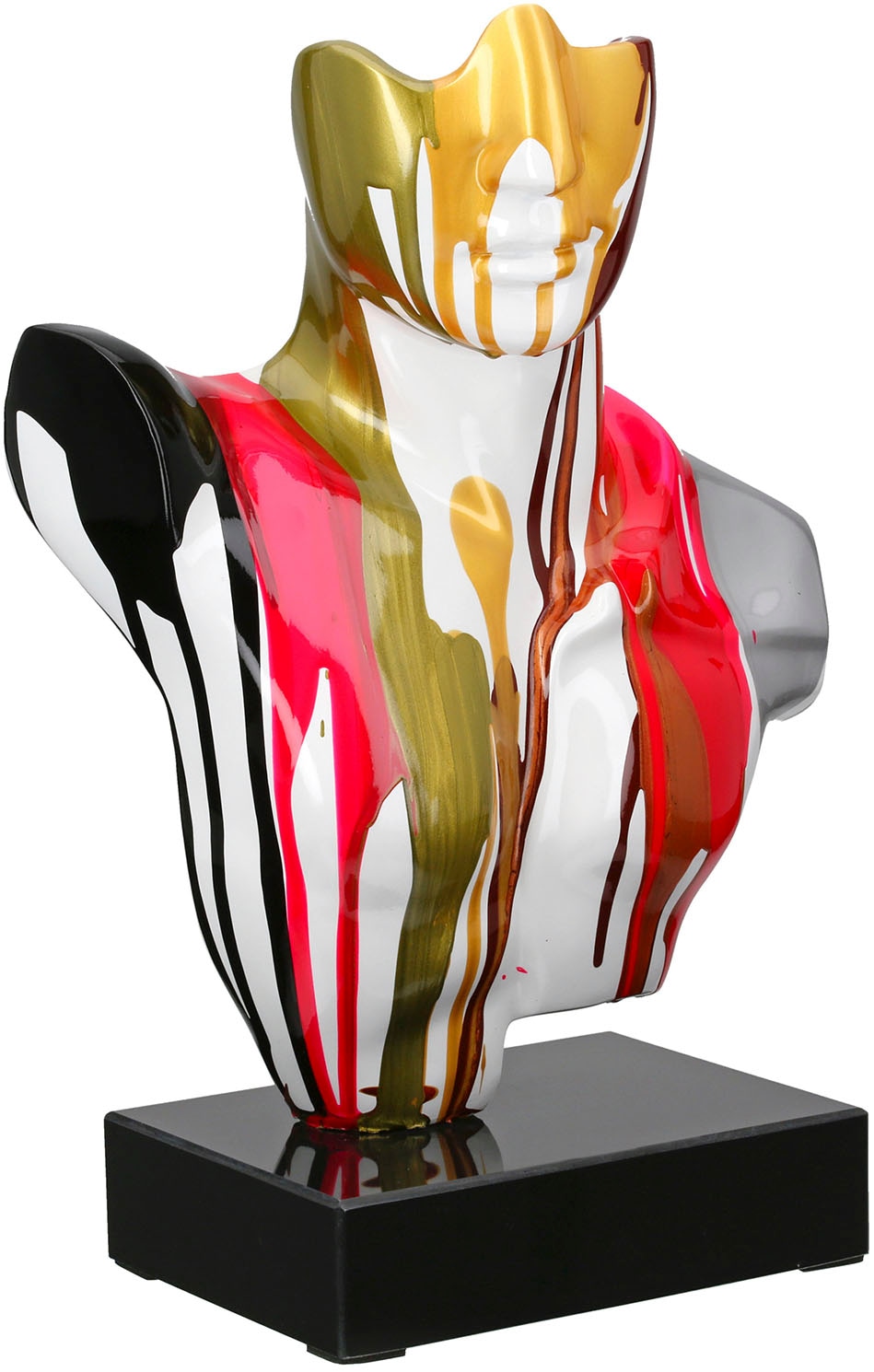 Casablanca by Gilde Dekoobjekt »Skulptur Mann Bello mehrfarbig H. 41 cm«