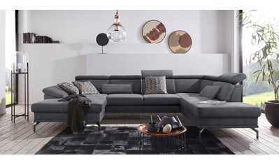 sit&more Wohnlandschaft, inklusive Sitztiefenverstellung, wahlweise mit Kopf- und... kaufen sit&more Wohnlandschaft, inklusive Sitztiefenverstellung, wahlweise mit Kopf- und... kaufen