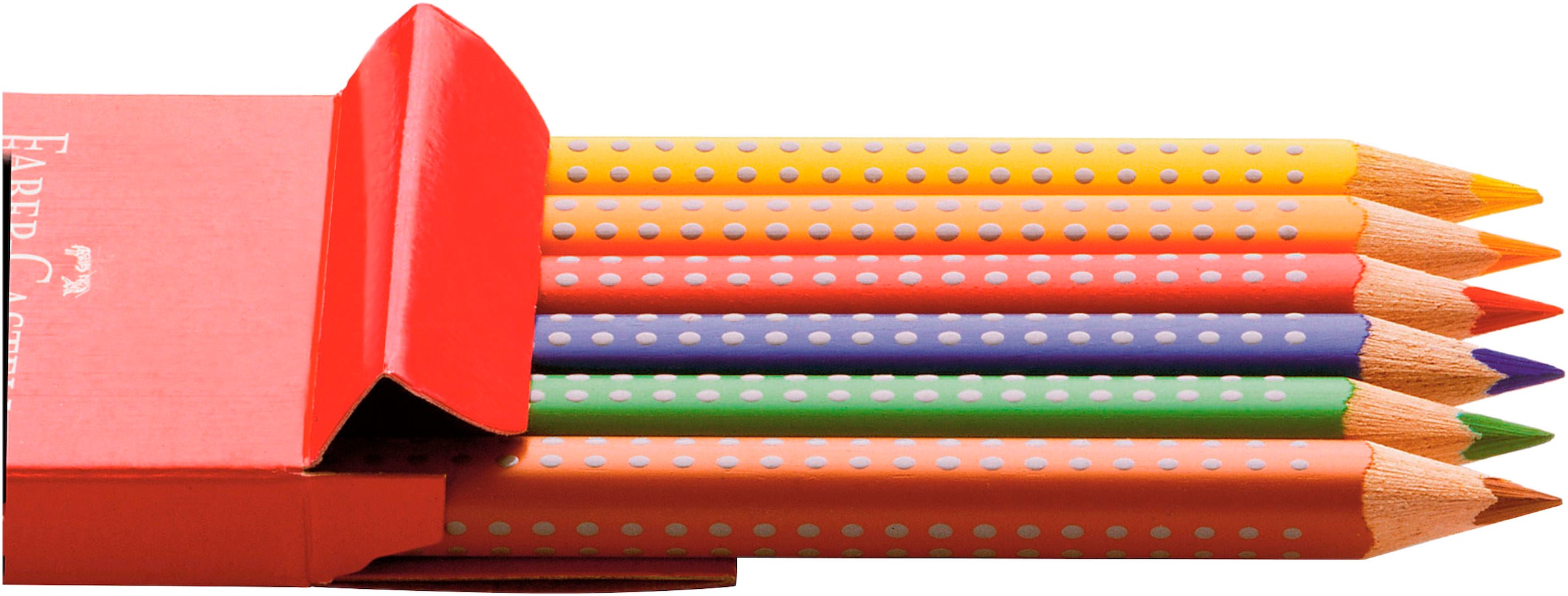 Faber-Castell Buntstift »Jumbo Grip 6er-Kartonetui«
