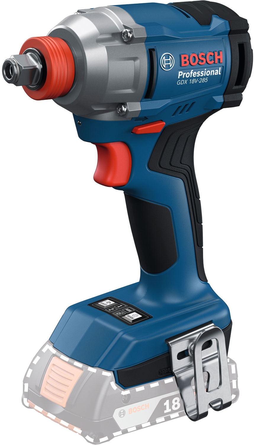 Bosch Professional Akku-Drehschlagschrauber »»GDX 18V-285««, in L-BOXX-Koffer, ohne Akku, ohne Ladegerät