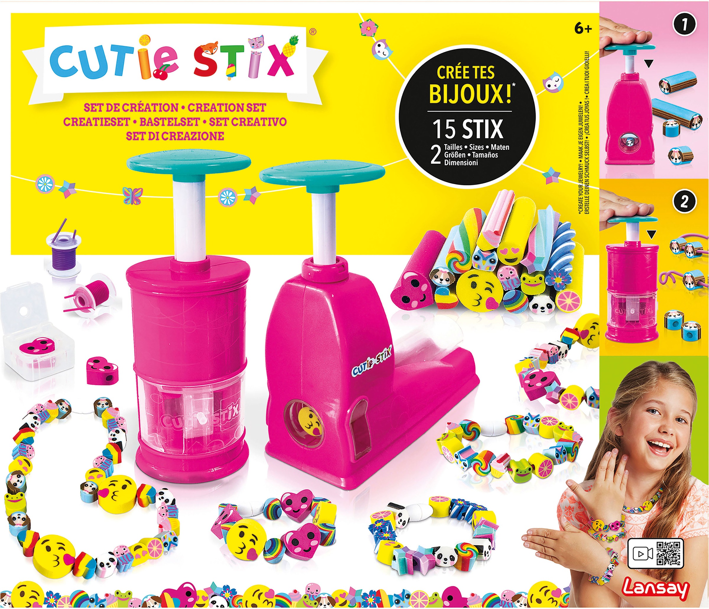 CUTIE STIX Kreativset »Cutie Stix, Schmuck Starter Set«