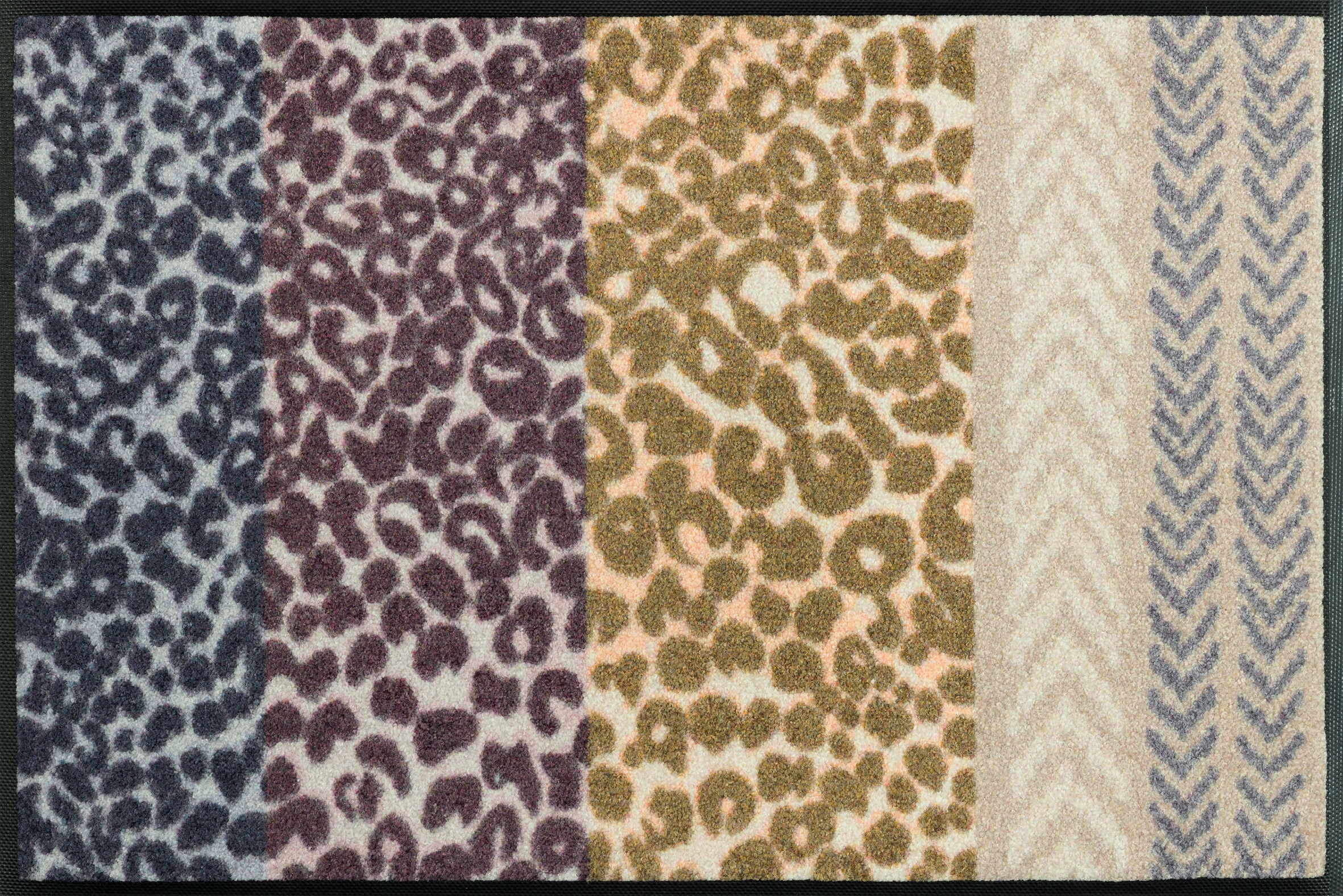 wash+dry by Kleen-Tex Fußmatte »und Läufer Safari Blend« rechteckig 7 mm Höhe