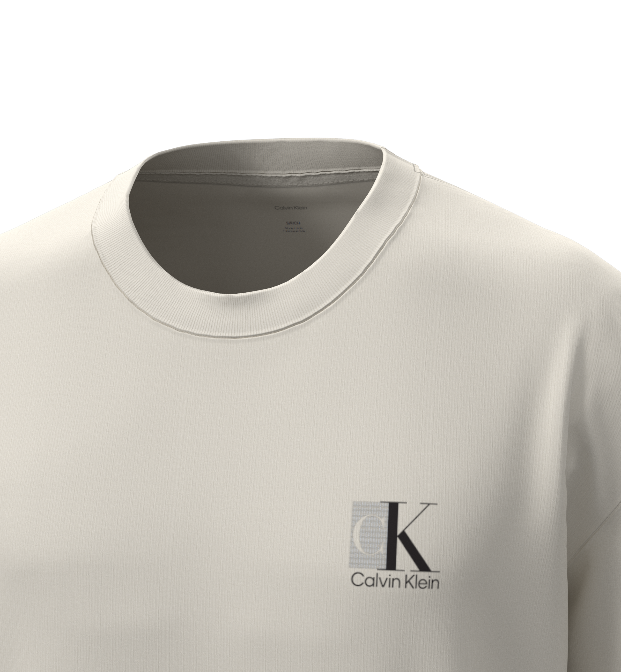 Calvin Klein T-Shirt »SS 30s E SPRTSWR 1 G«, Mit Rundhalsausschnitt