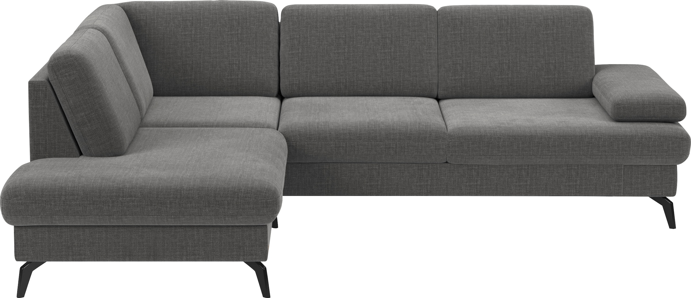 sit&more Ecksofa »Morris L-Form, inkl. Sitztiefenverstellung« wahlweise mit günstig online kaufen