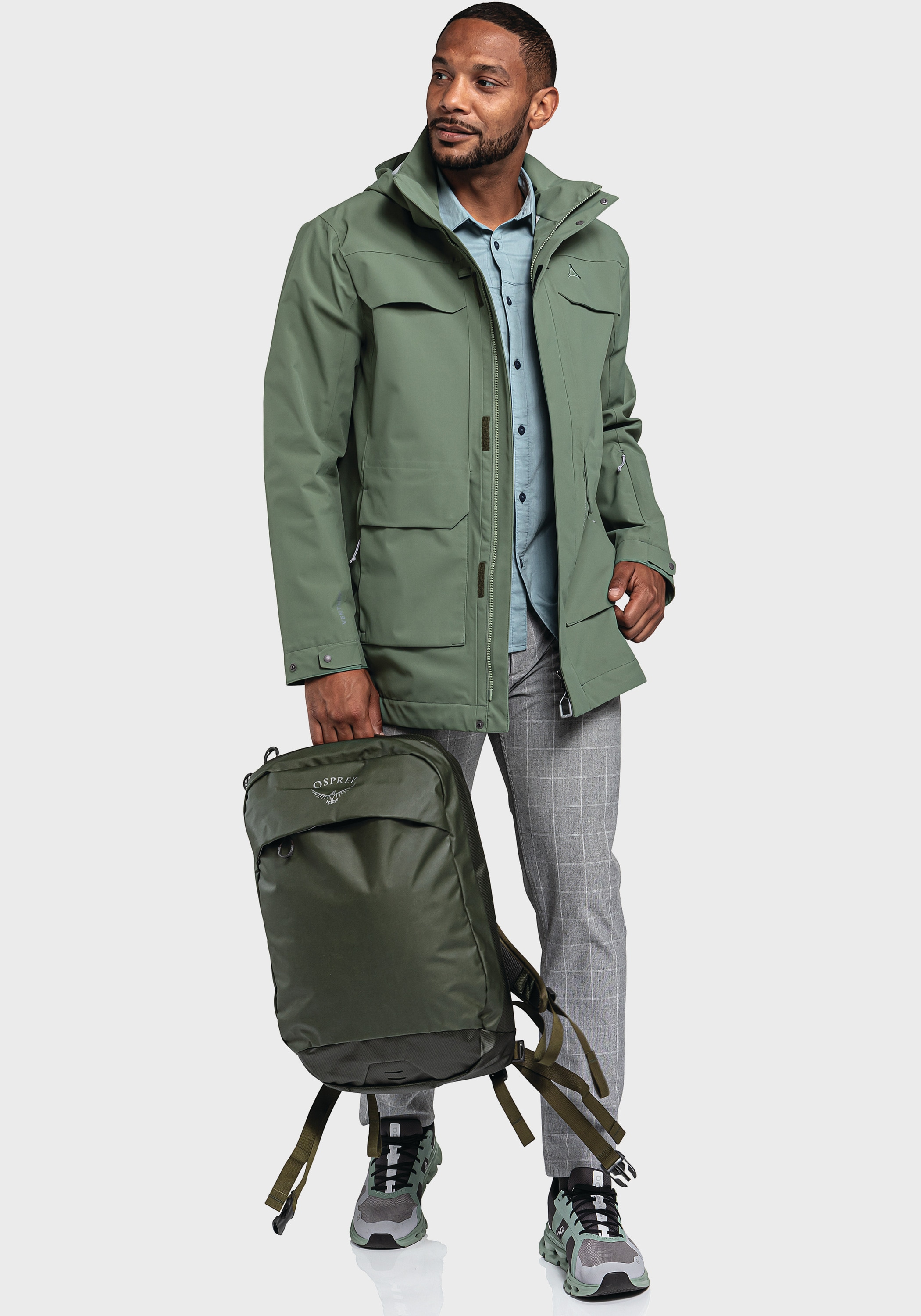 Schöffel Outdoorjacke »Jacket Geneva M« mit Kapuze