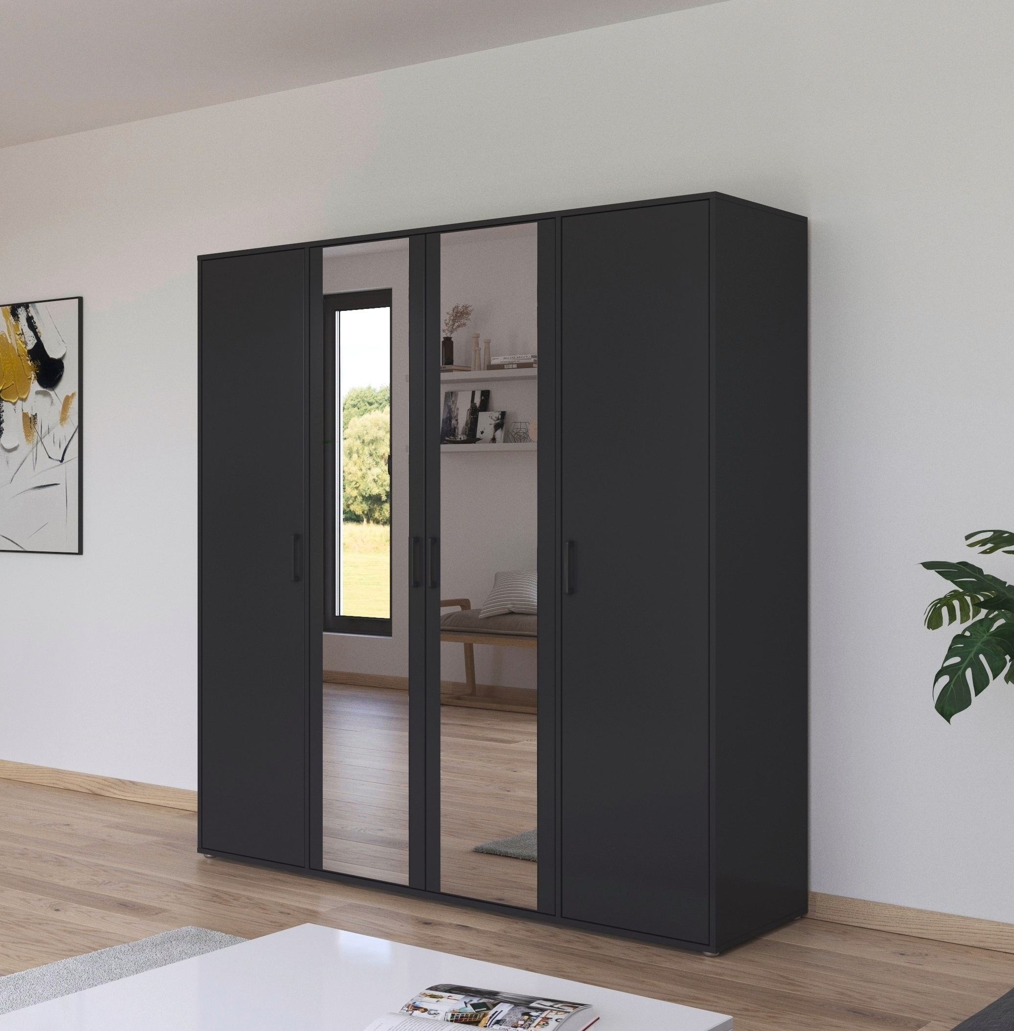 rauch Drehtürenschrank »Kleiderschrank Schrank Garderobe Wäscheschrank VOYA günstig online kaufen