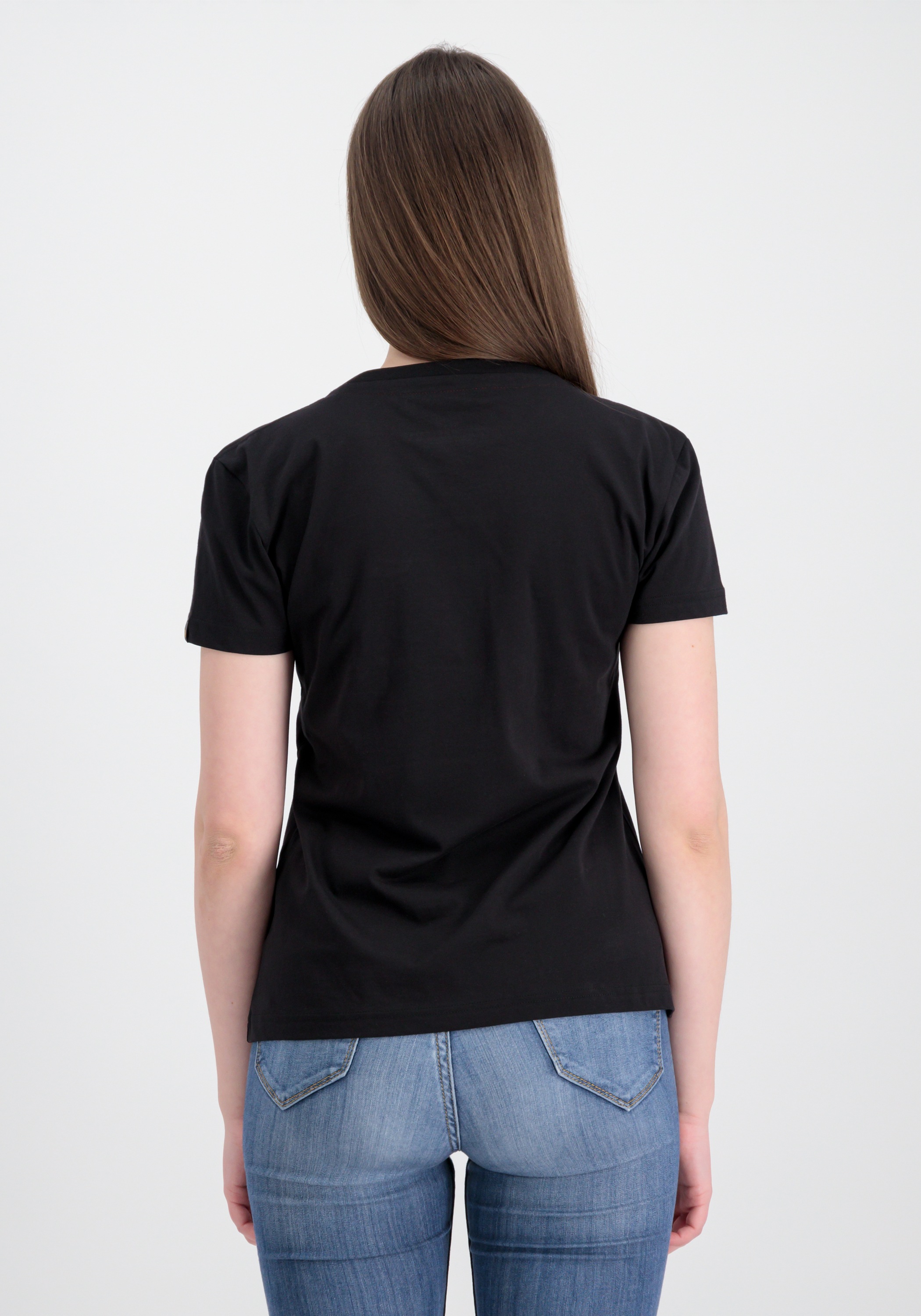 Alpha Industries T-Shirt »Alpha Industries Women - T-Shirts New Basic T Glitter Women«