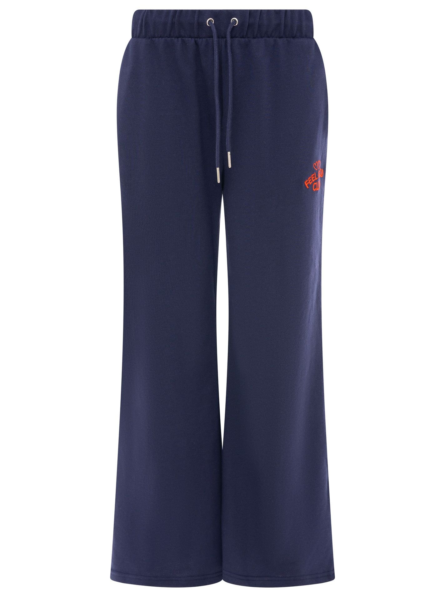 Zwillingsherz Sweathose »"Feel Good Club"«  unifarben, kleine Stickerei