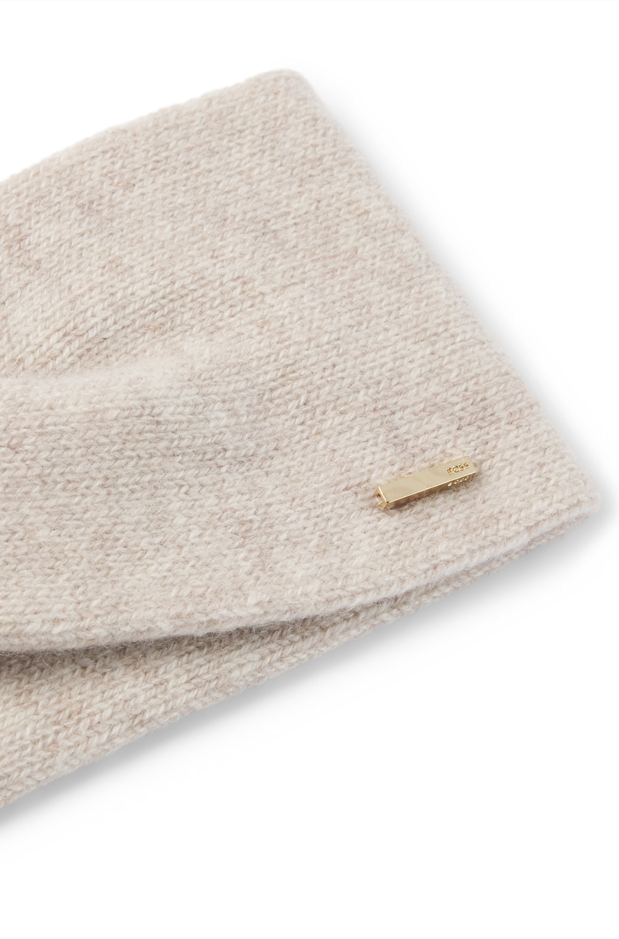 BOSS Stirnband »Livia Headband« aus edlem Kaschmir-Mix