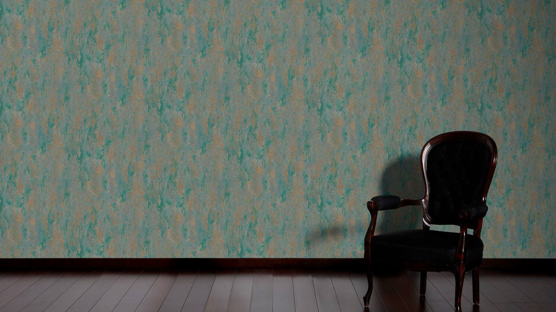 living walls Vliestapete »Il Decoro«, uni-einfarbig-unifarben, Uni Tapete einfarbig Metallic Tapeten Wohnzimmer Schlafzimmer Küche