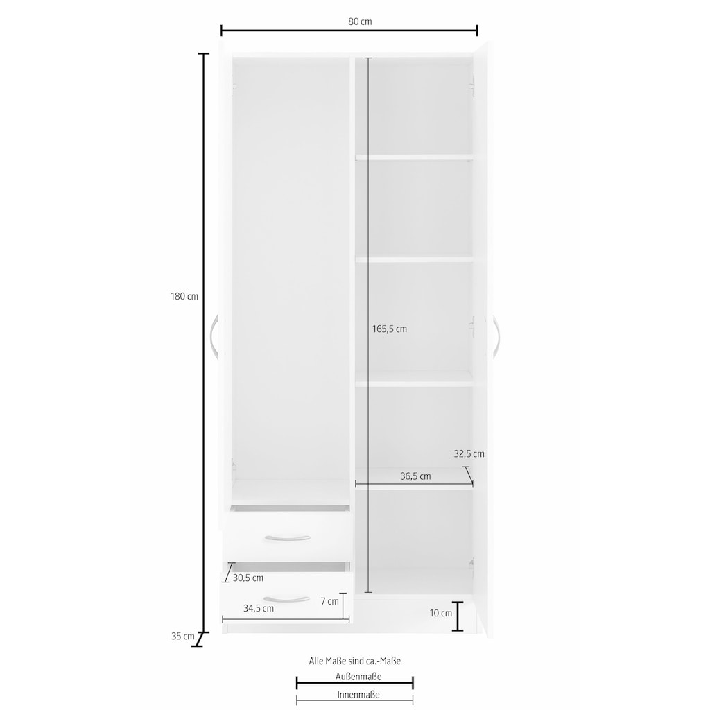 wiho Küchen Mehrzweckschrank »Kiel«