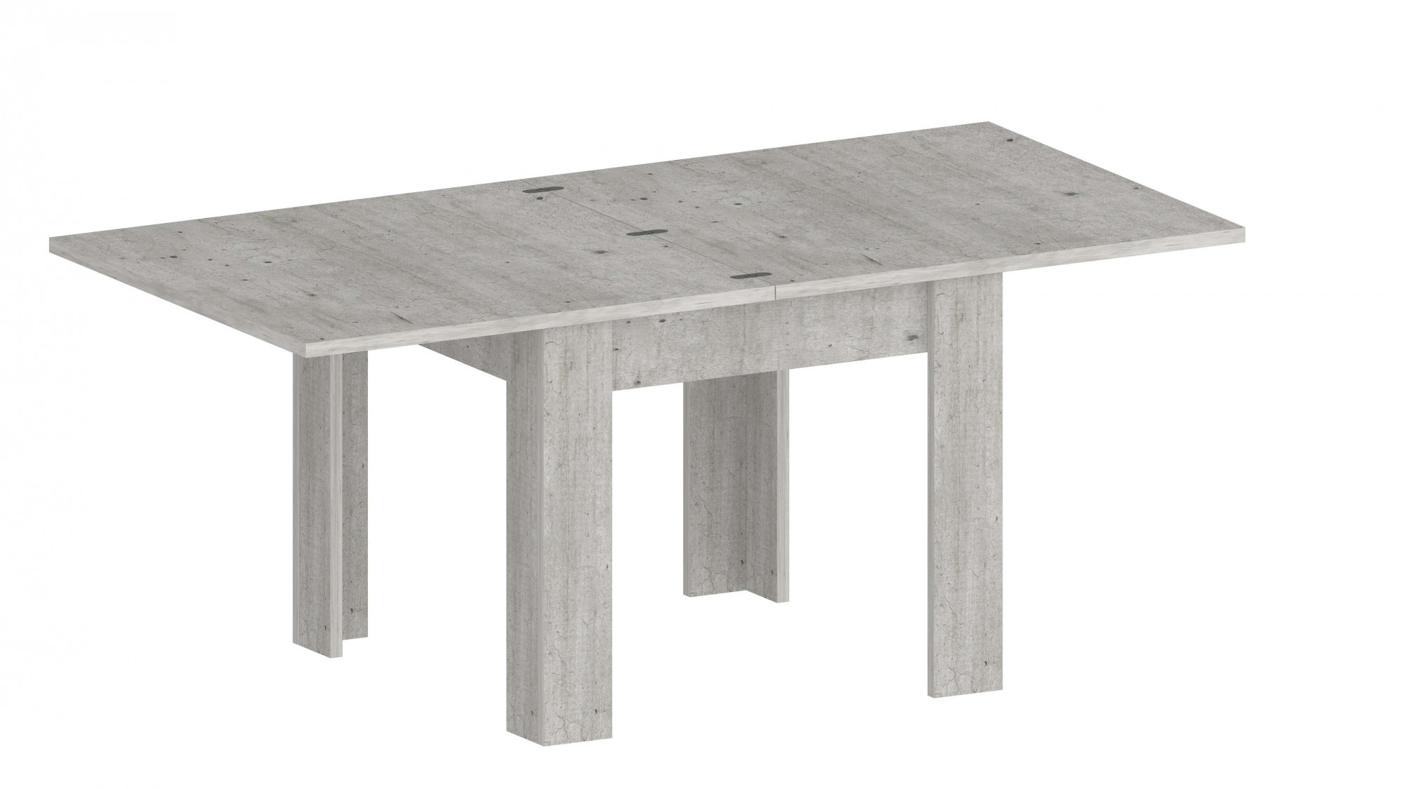 Esstisch HOME AFFAIRE "JESI", grau (beton, beton, beton), B:90cm H:75cm T:90cm, Tische, Esstisch
