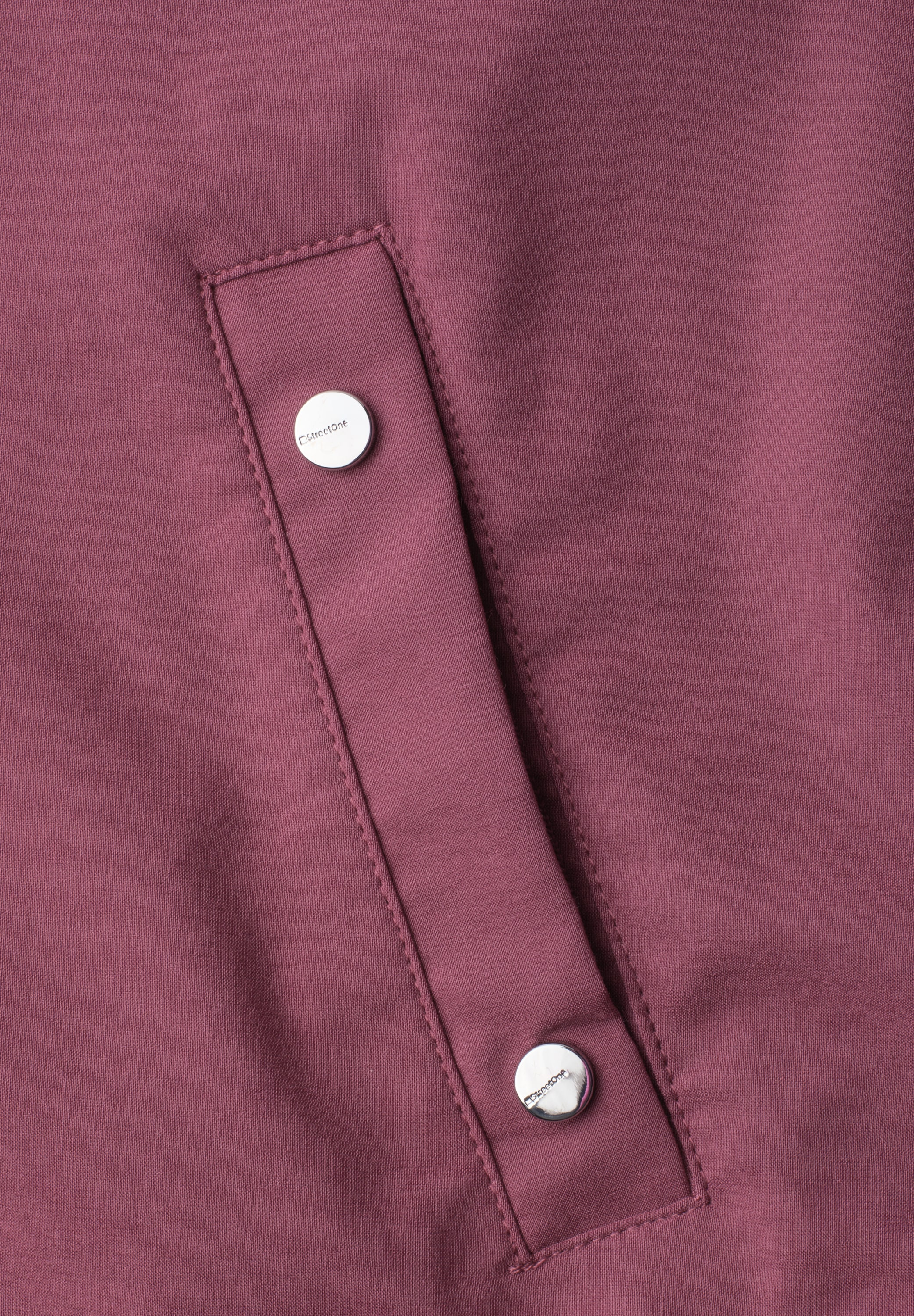 STREET ONE Blouson ohne Kapuze Langarm Blouson mit Zipper