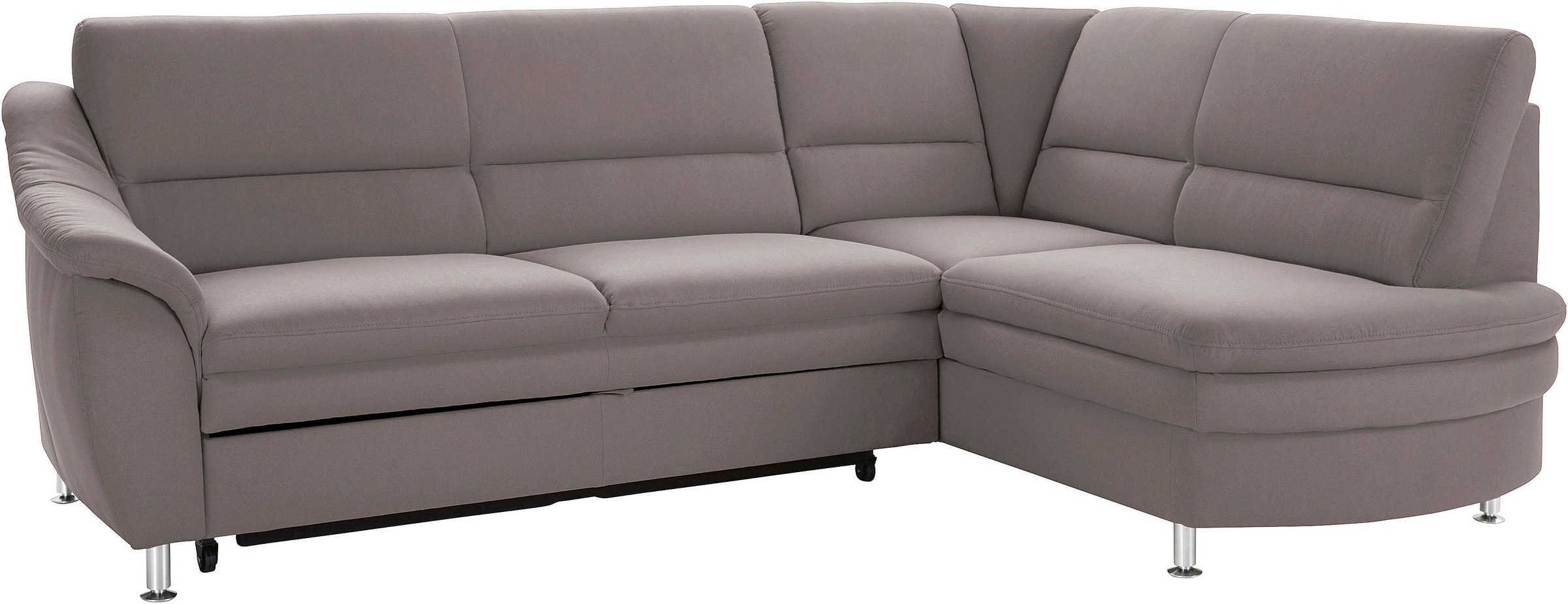 sit&more Ecksofa »Cardoso L-Form«, mit Federkern, wahlweise mit Bettfunktio günstig online kaufen