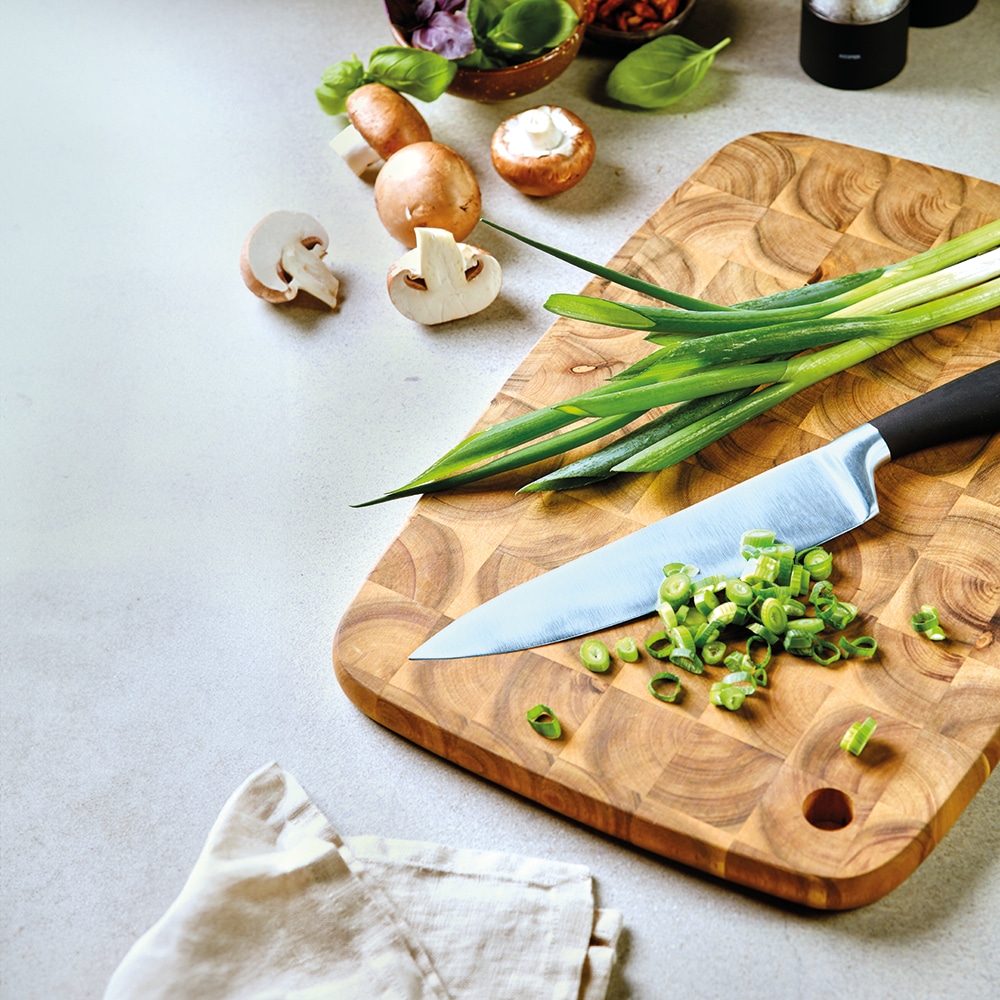 KESPER® Schneidebrett »Servierbrett, Akazie, FSC« 5er Set