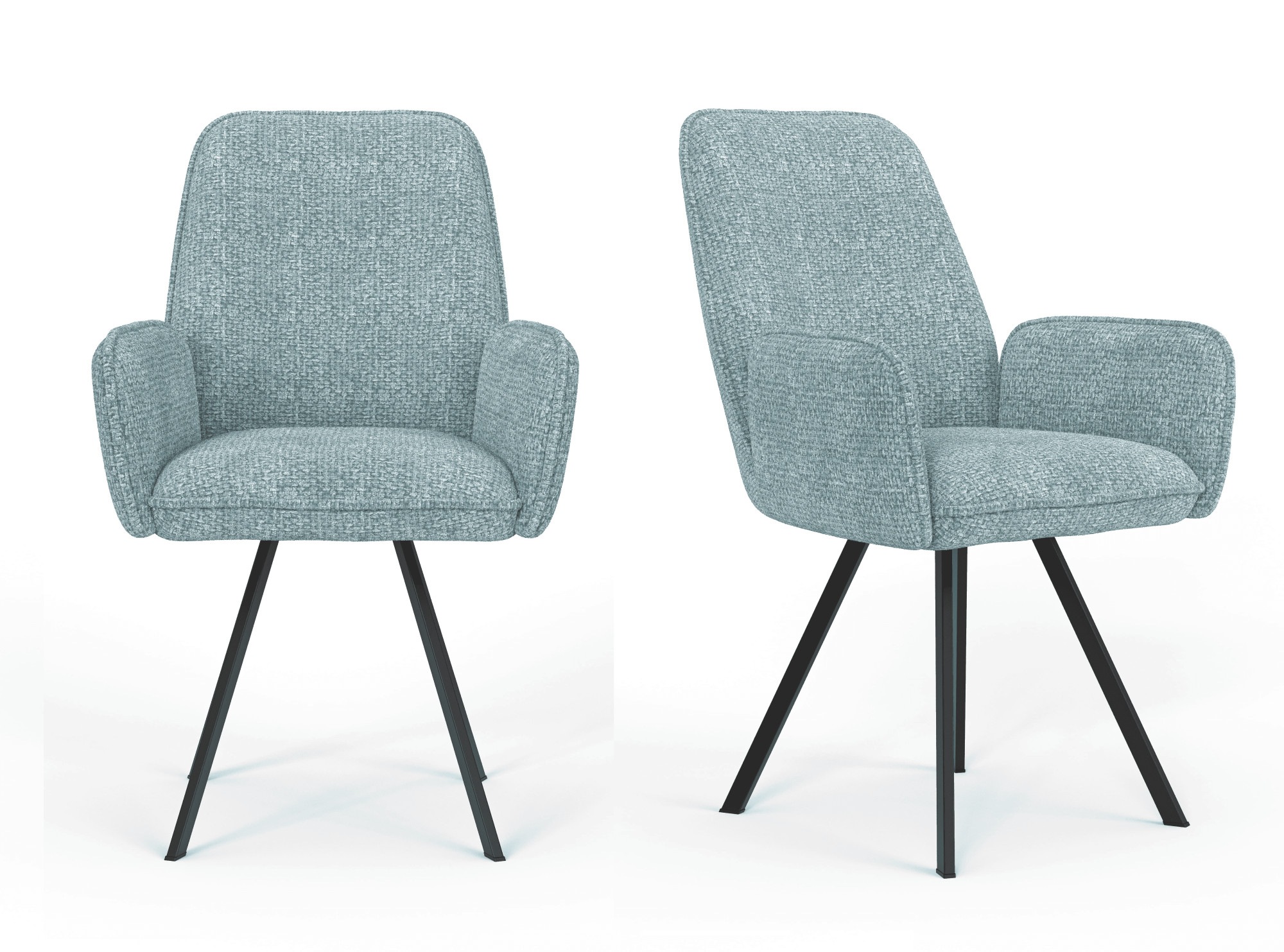 Home affaire Armlehnstuhl »Mily Esszimmerstuhl, Polstersessel, Wohnstuhl, E günstig online kaufen